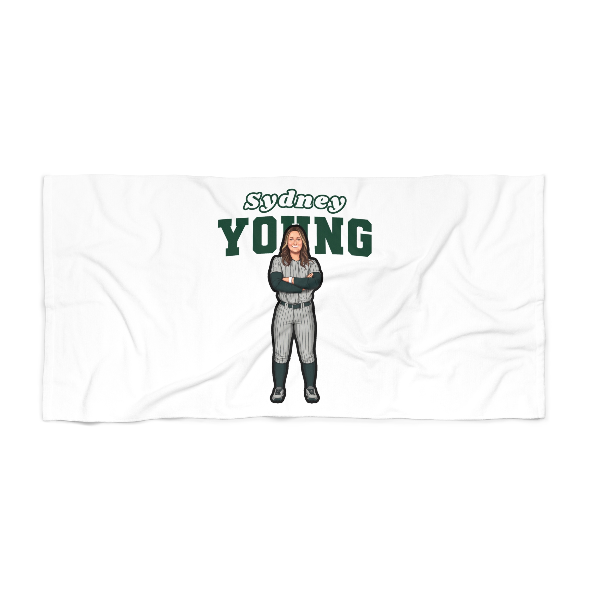Beach Towel — character_name_arch in Classic