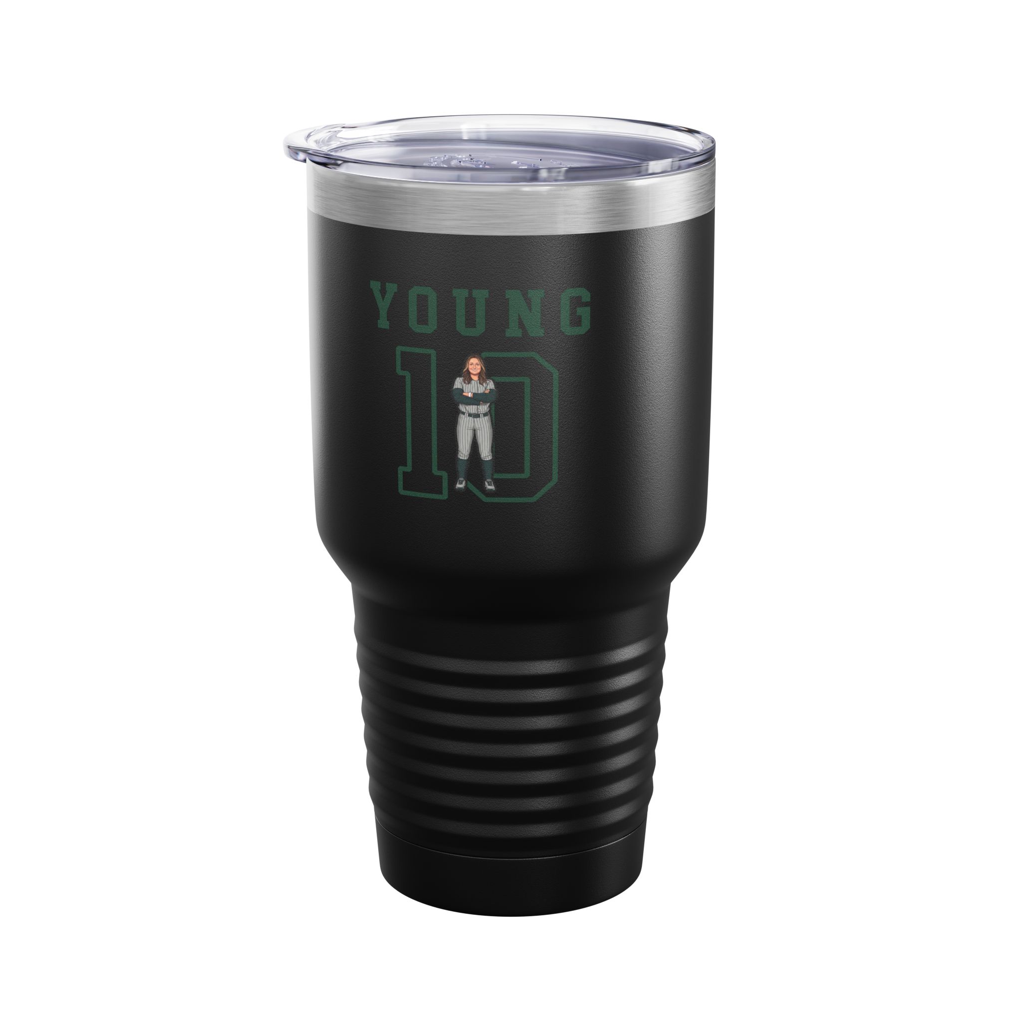 30oz Tumbler — character_shirsey in Black