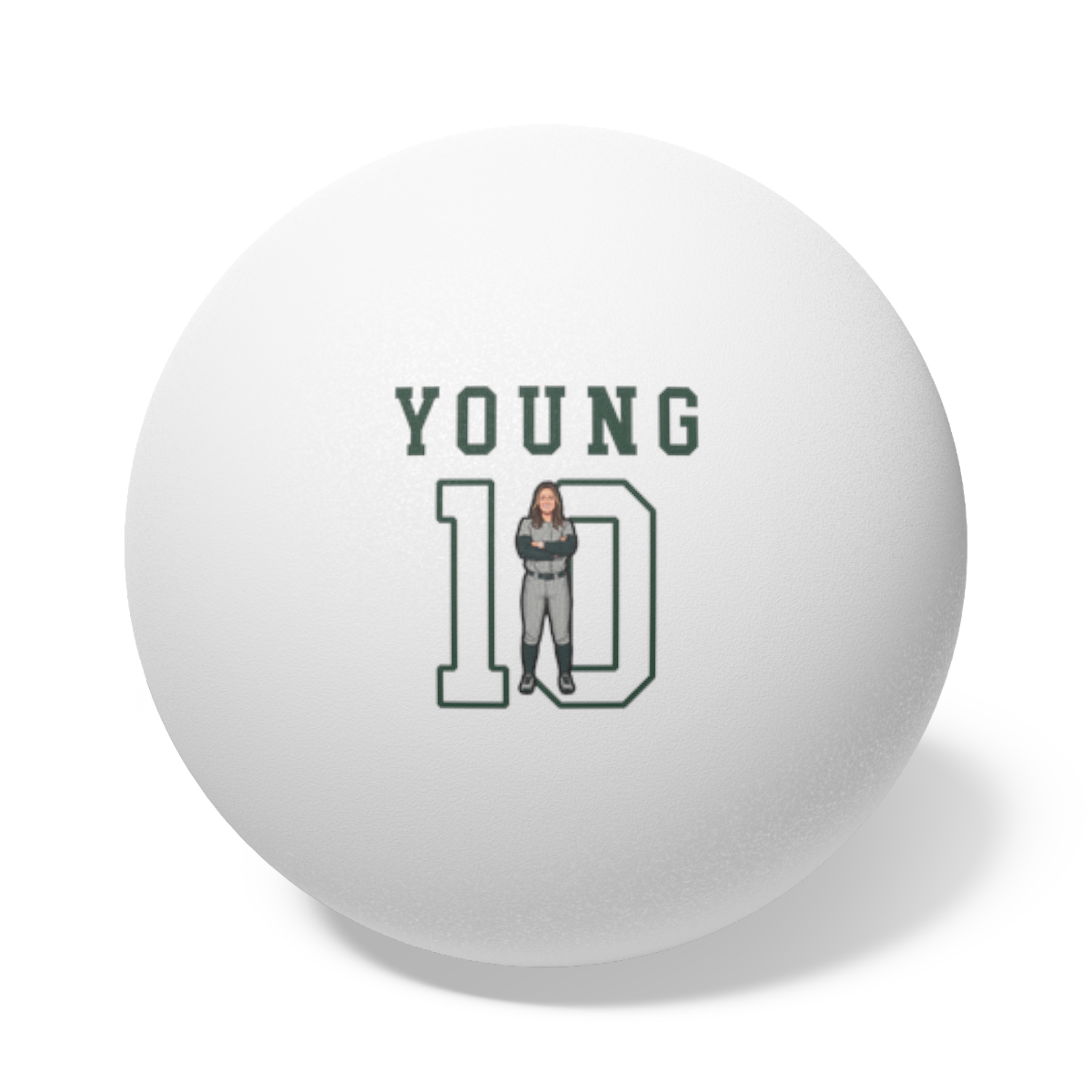 Ping Pong Balls, 6 pcs — character_shirsey in White