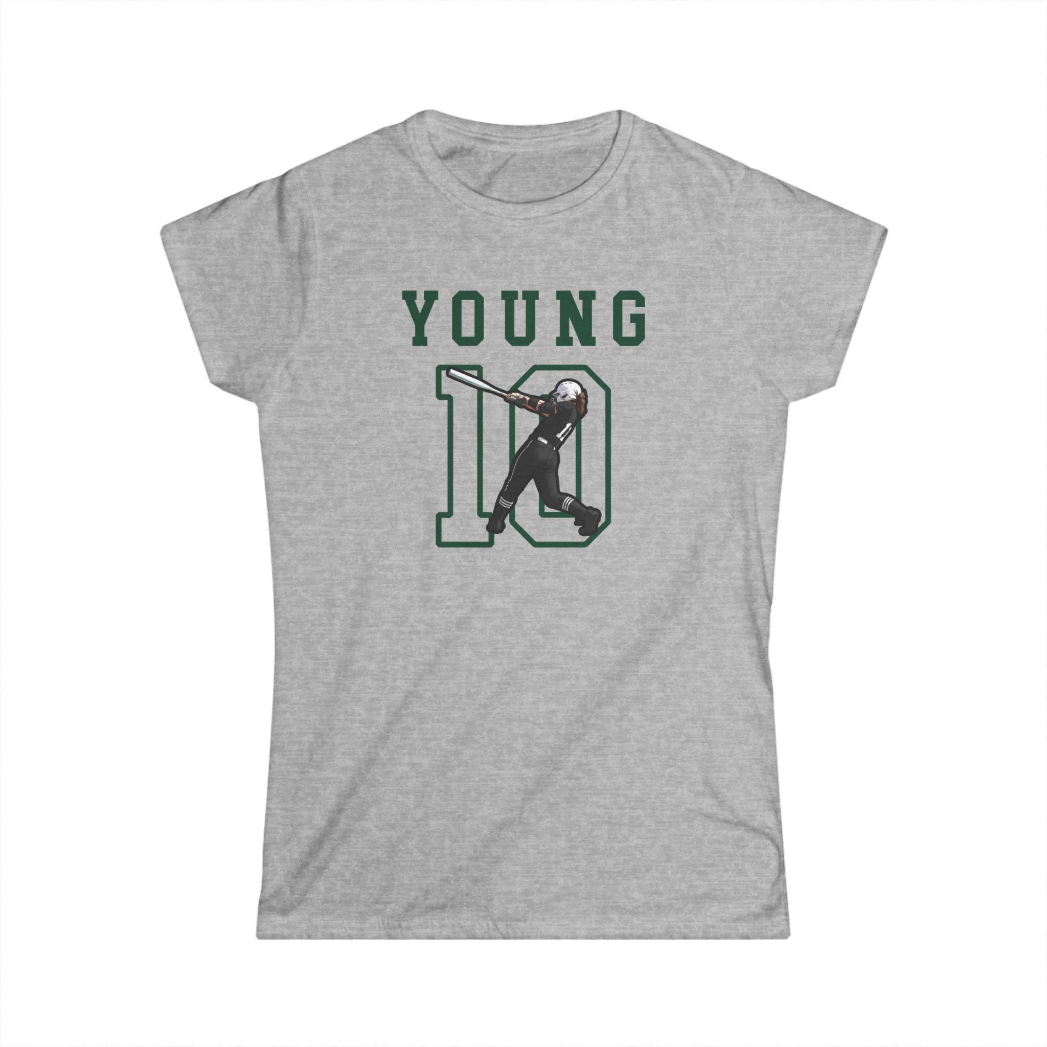 Women's Softstyle Tee — character_shirsey in Grey