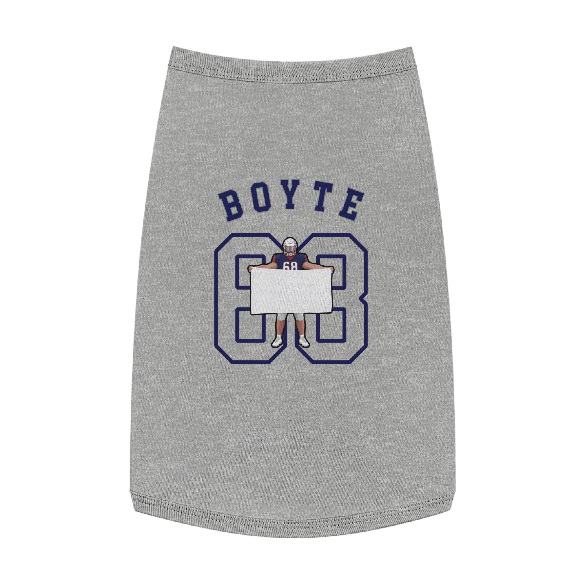 Pet Tank Top — character_shirsey_arch in White