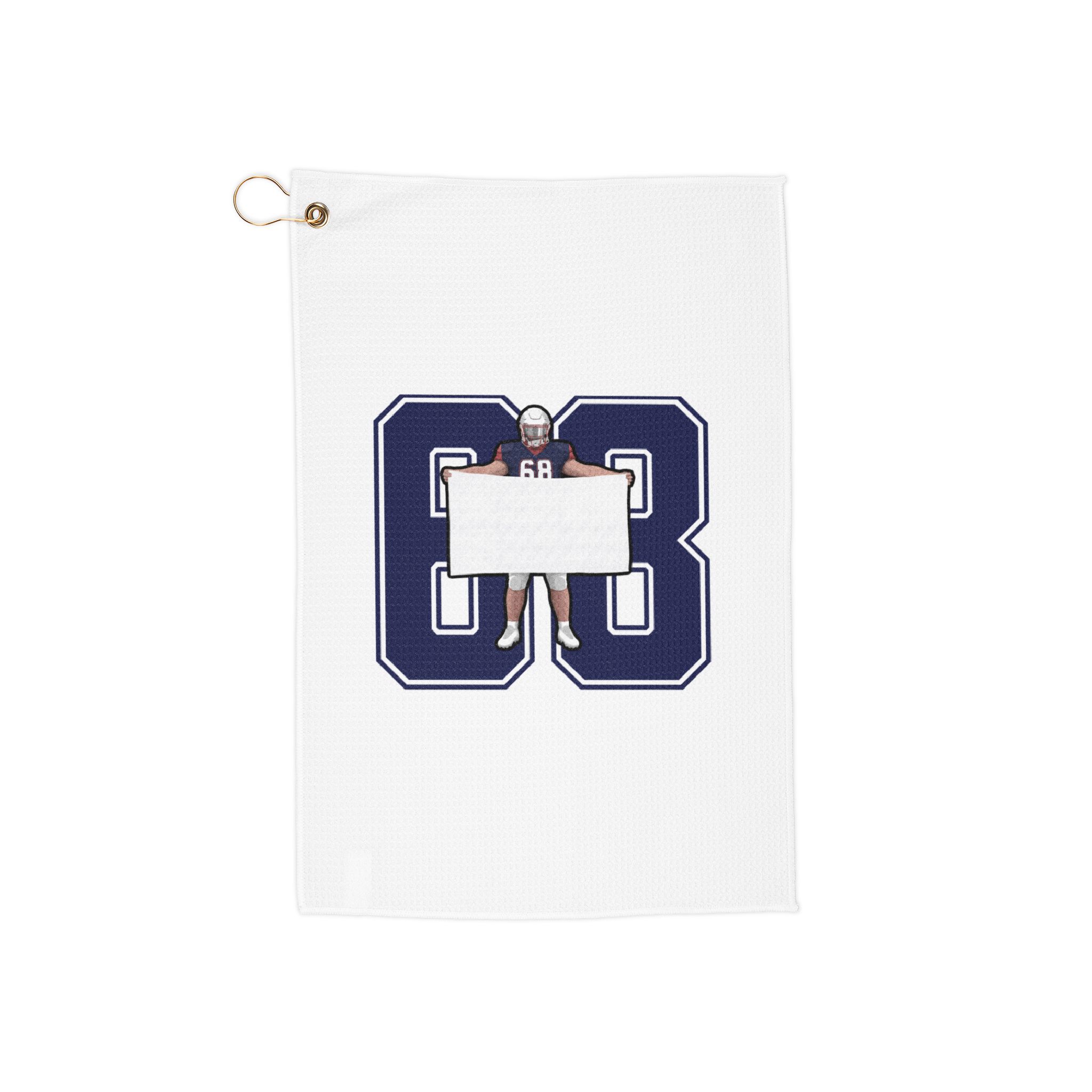 Golf Towel — character_number in Classic