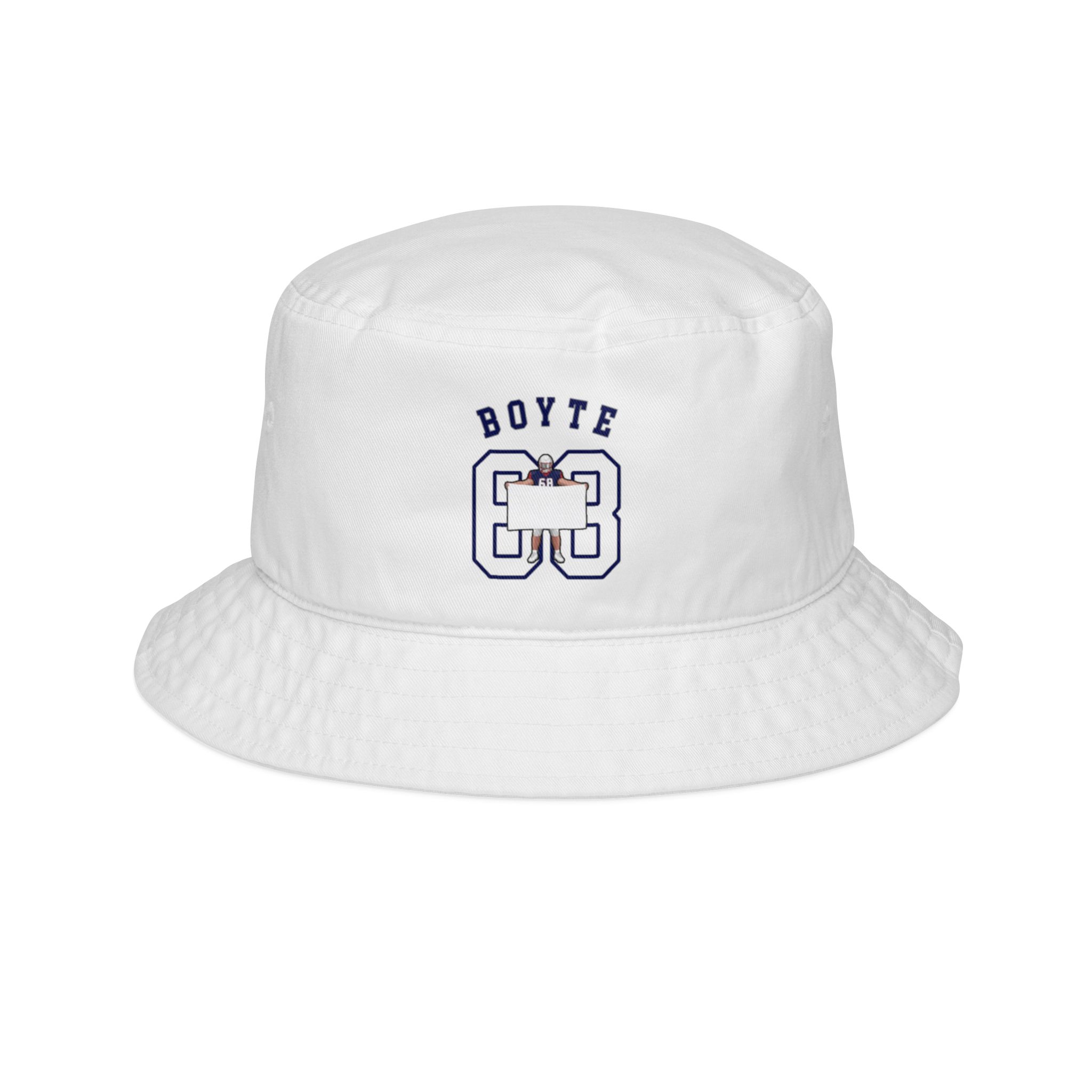 Bucket Hat — character_shirsey_arch in White