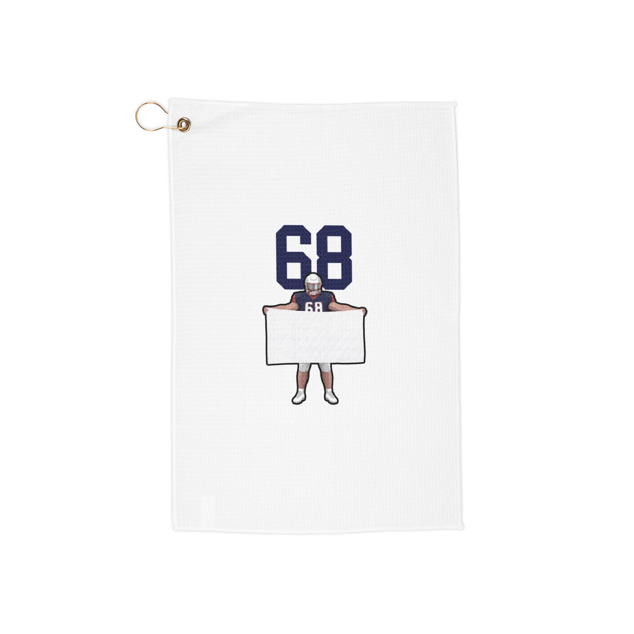 Golf Towel — character_number_top in Classic
