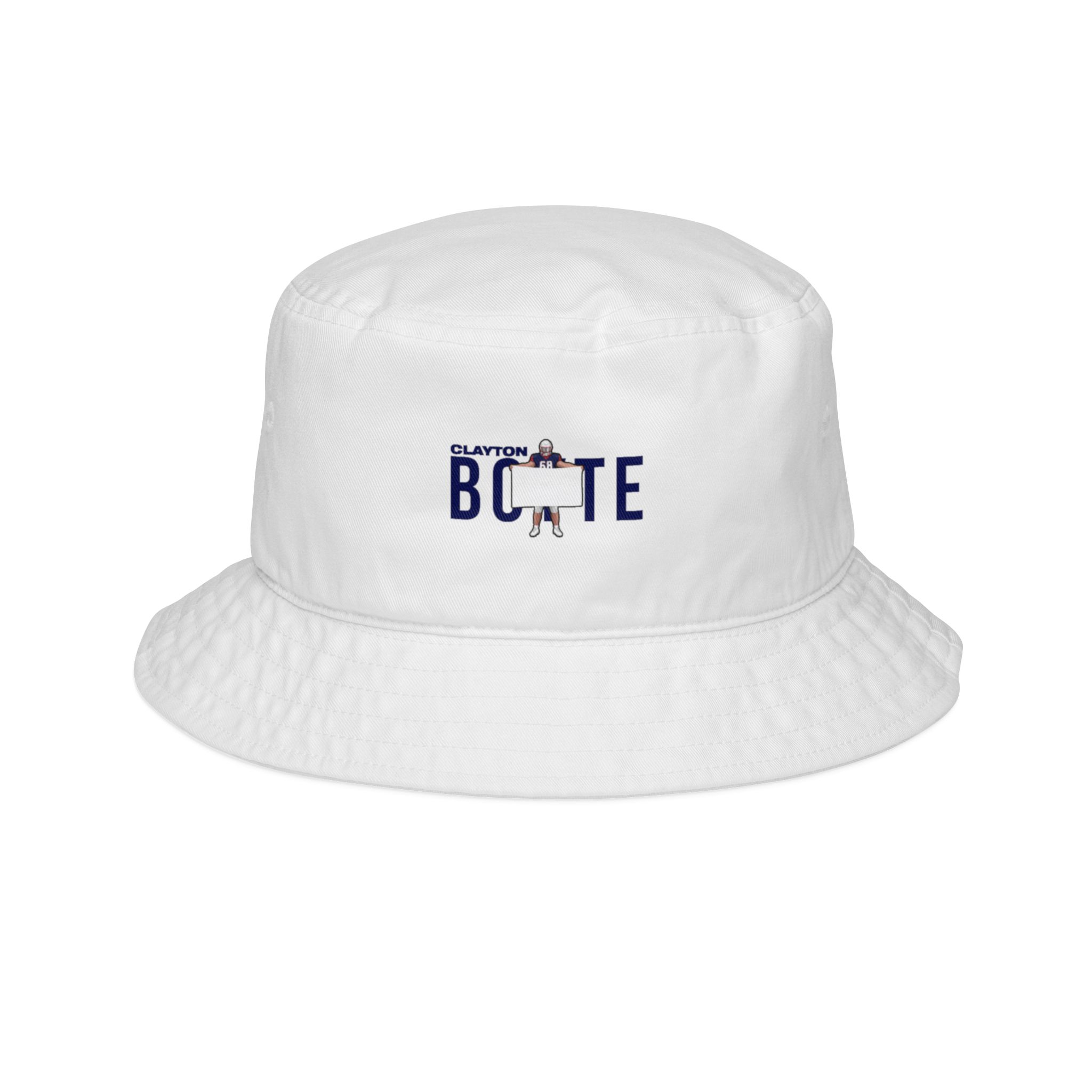 Bucket Hat — character_player_name in White