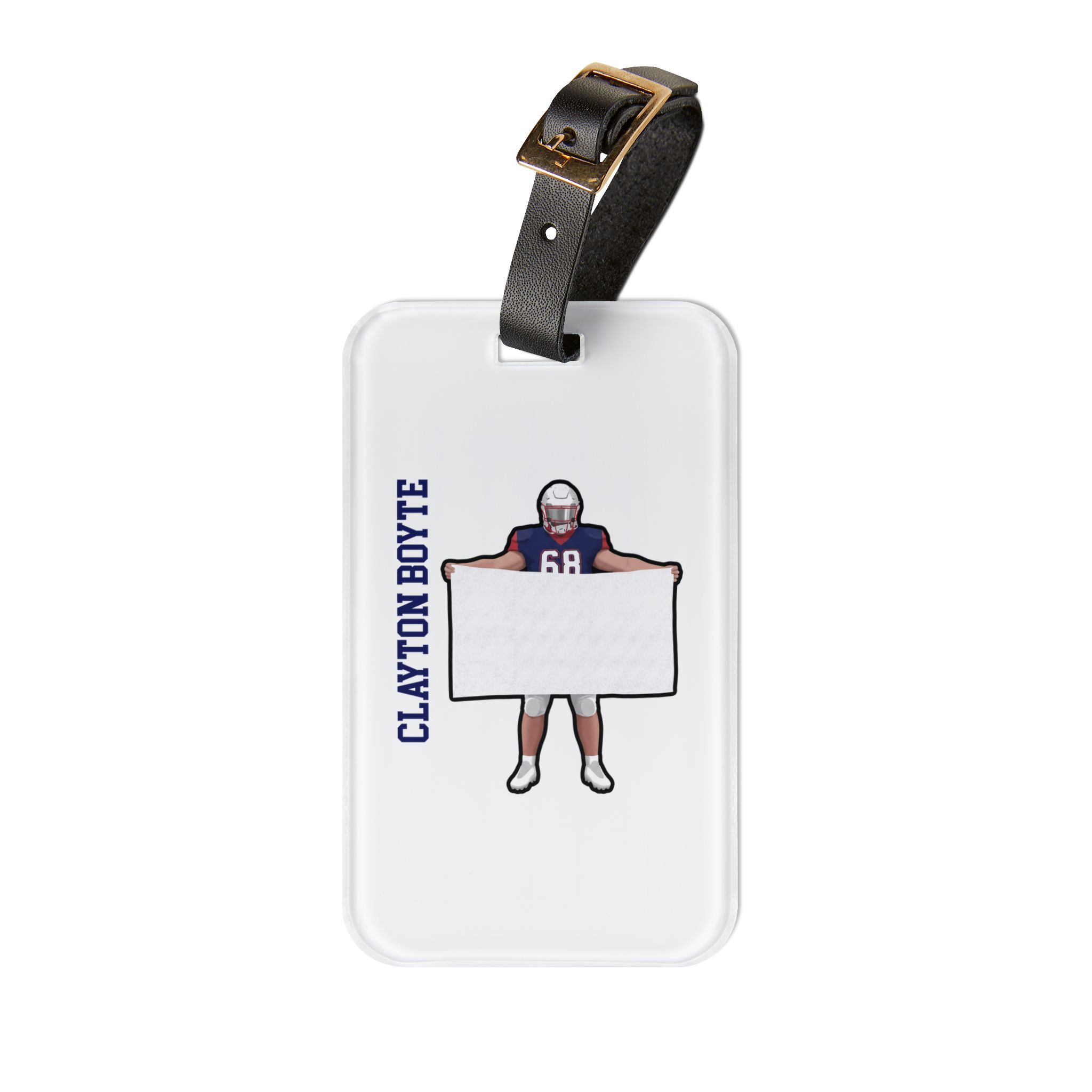Luggage Tag — character_name_vertical in Classic