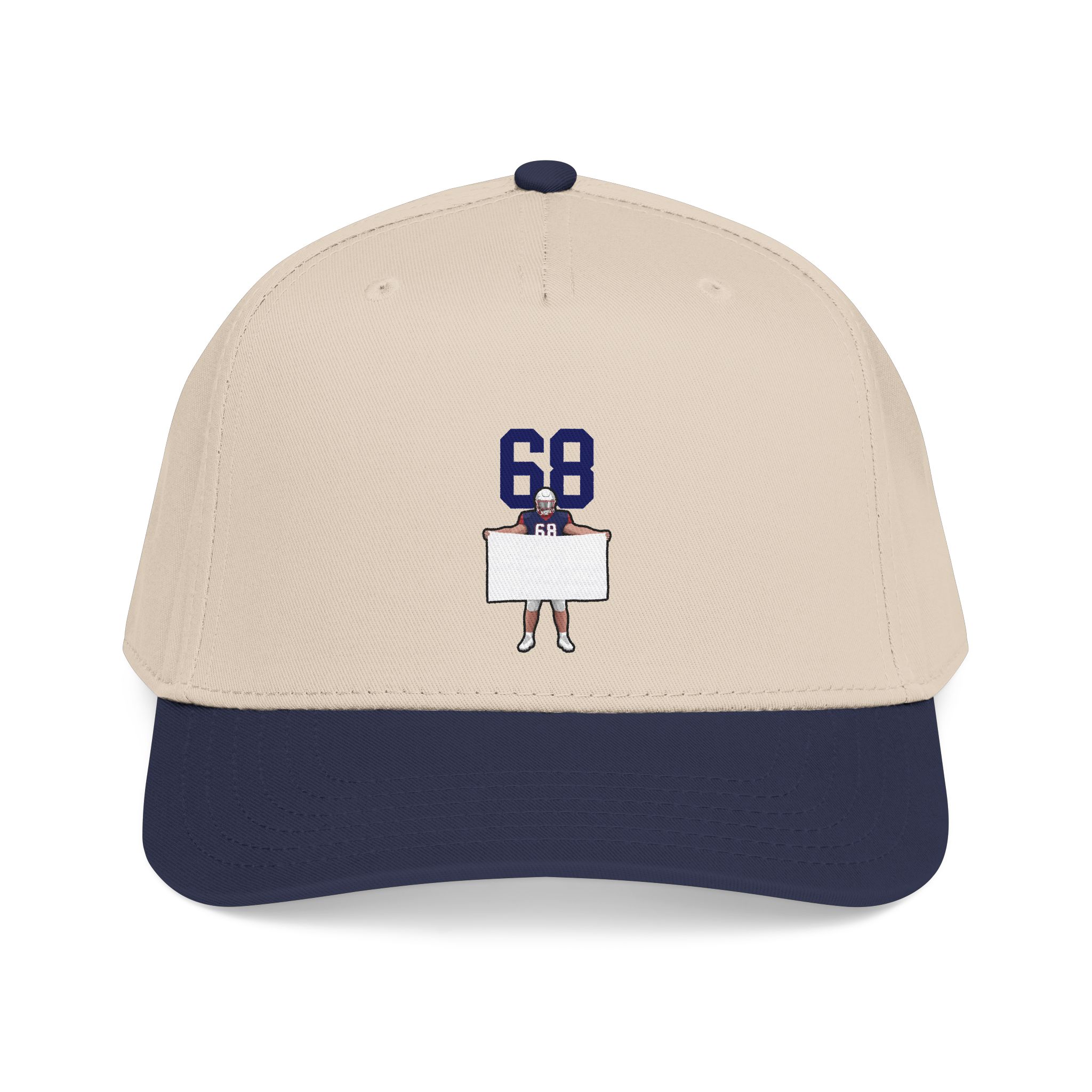 Baseball Cap — character_number_top in Navy / Natural