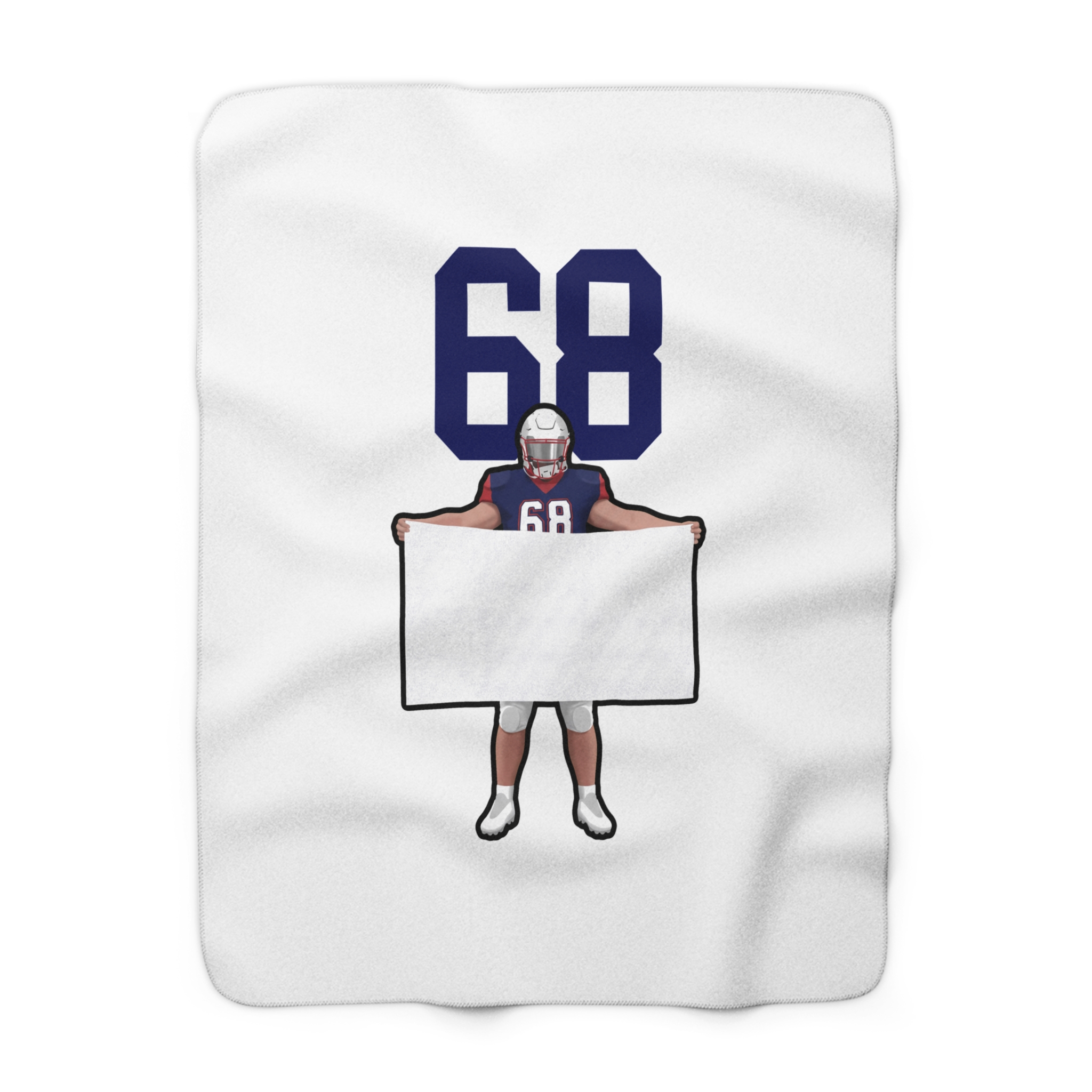 Sherpa Blanket — character_number_top in Classic