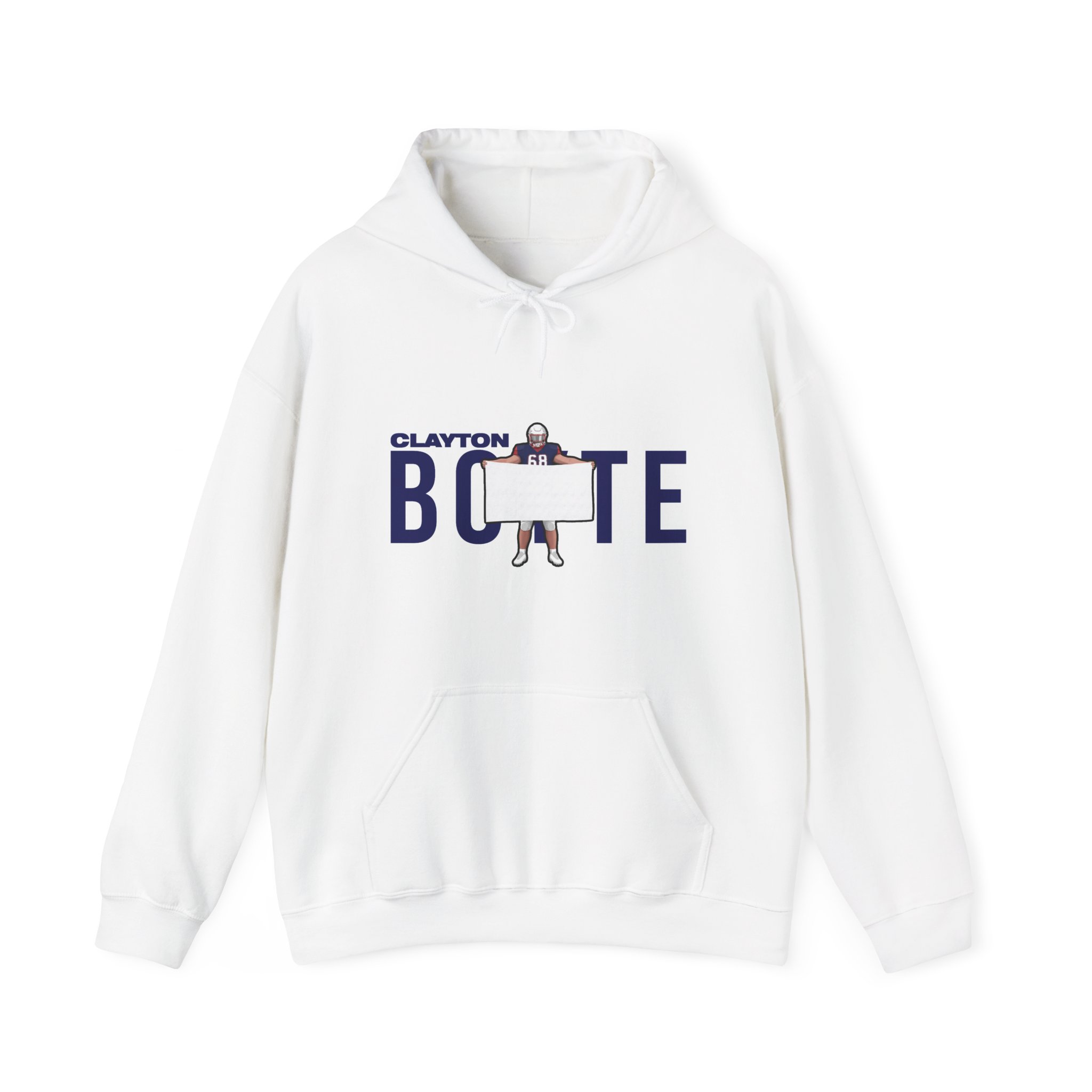 Hoodie — character_player_name in White