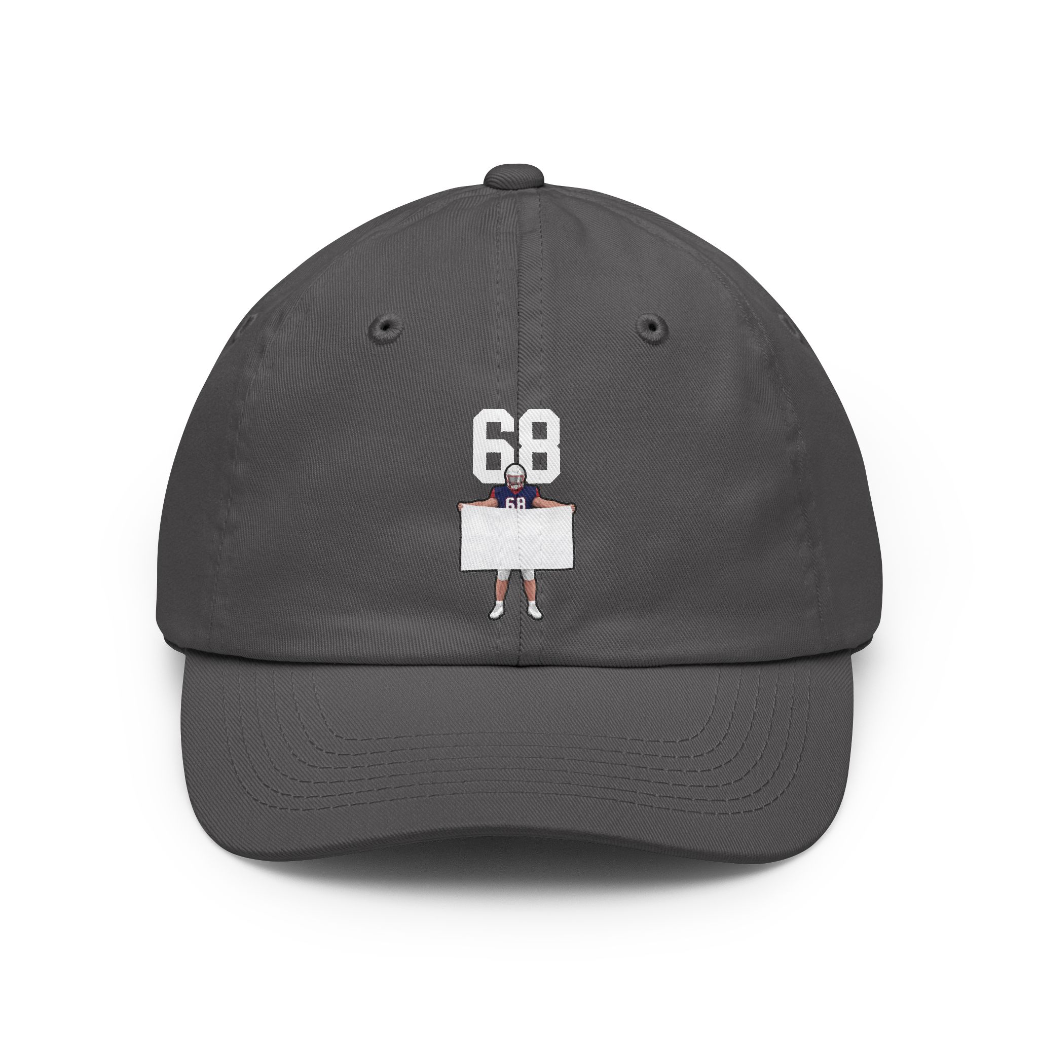 Classic Cap — character_number_top in Grey