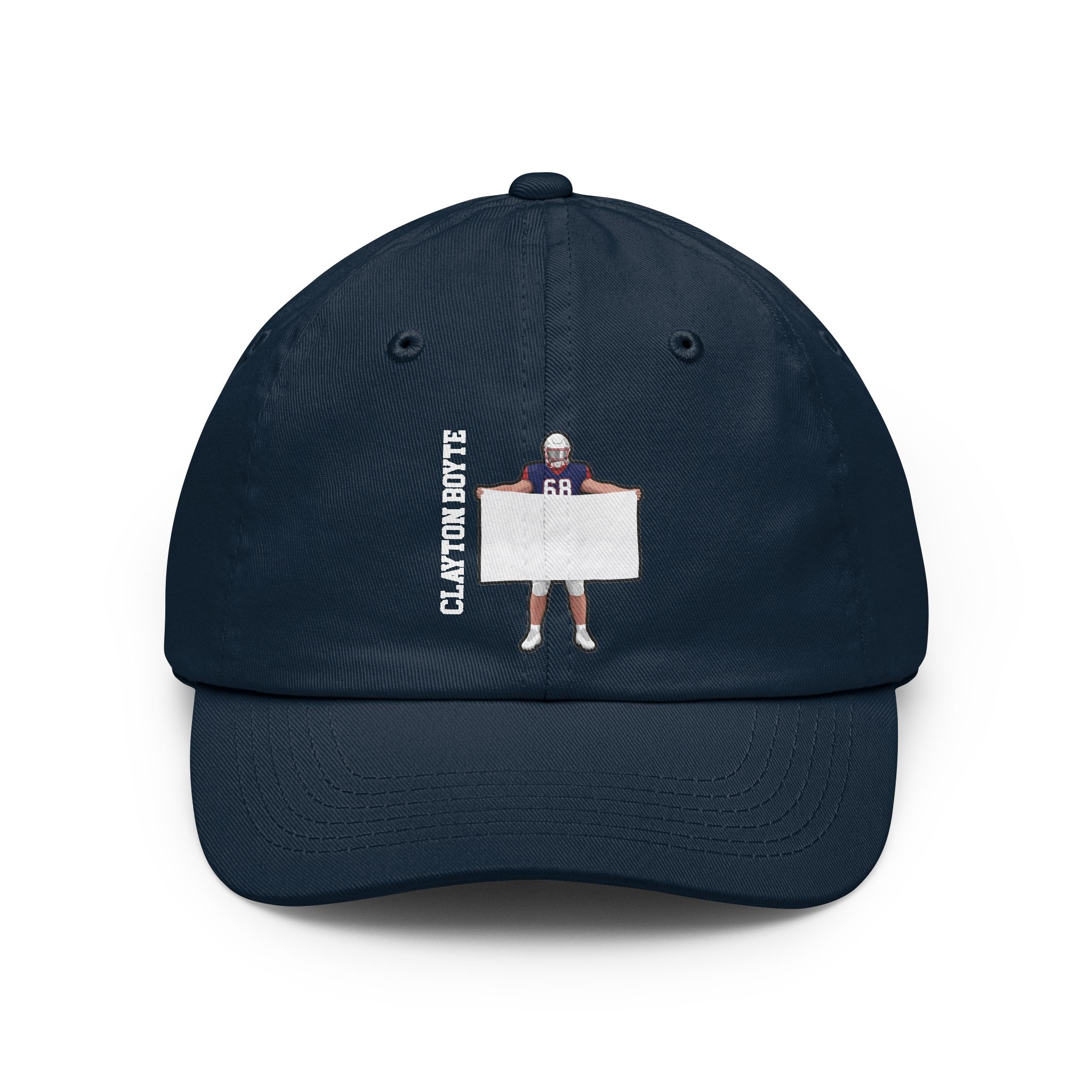 Classic Cap — character_name_vertical in Navy