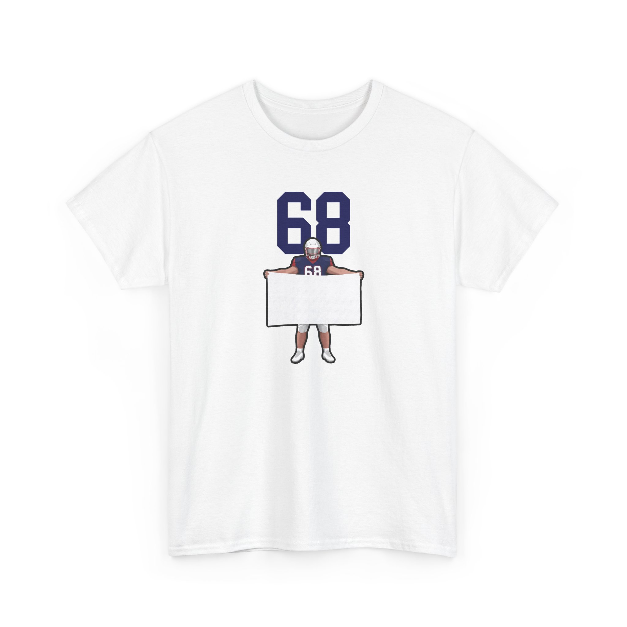 Tee — character_number_top in White