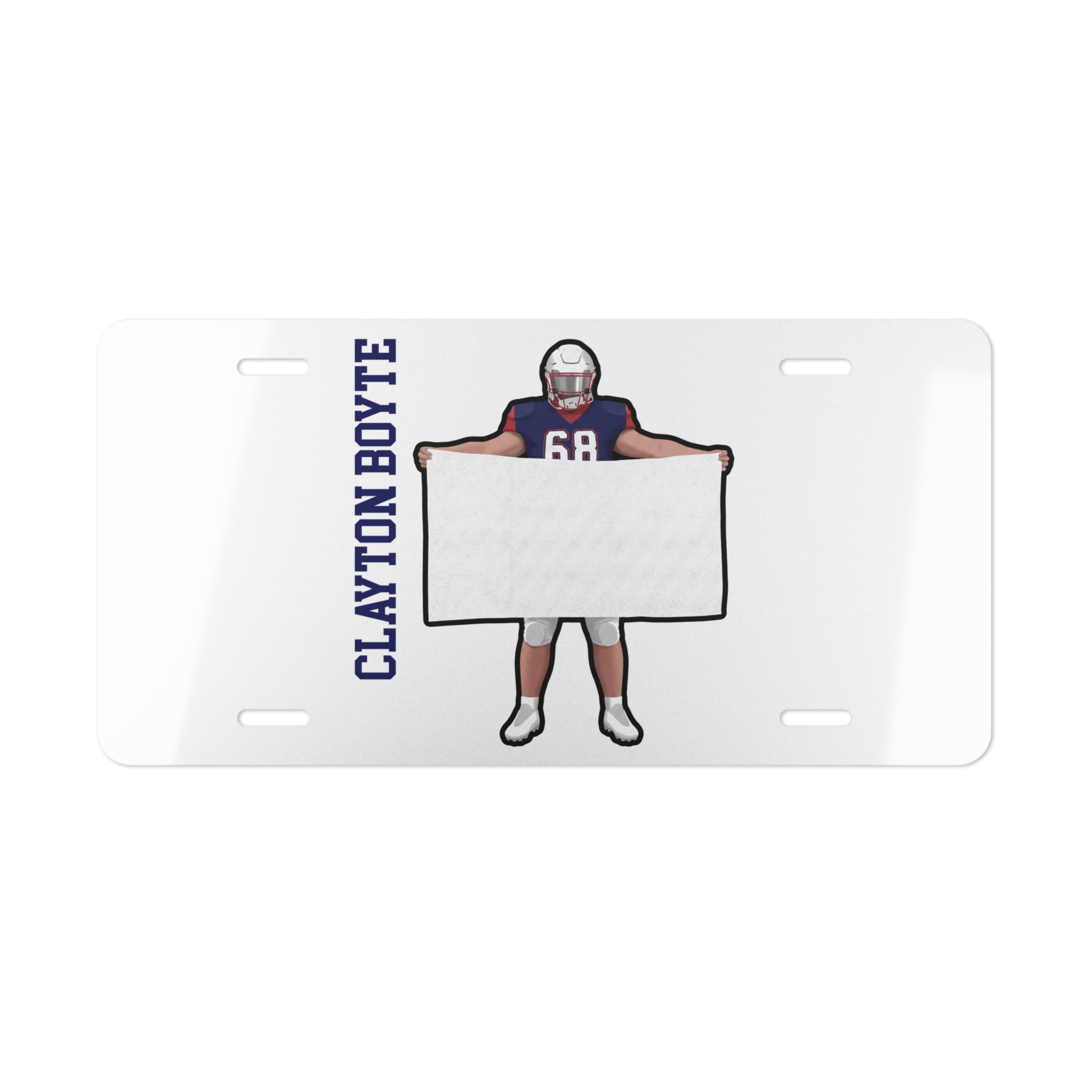 License Plate — character_name_vertical in Classic