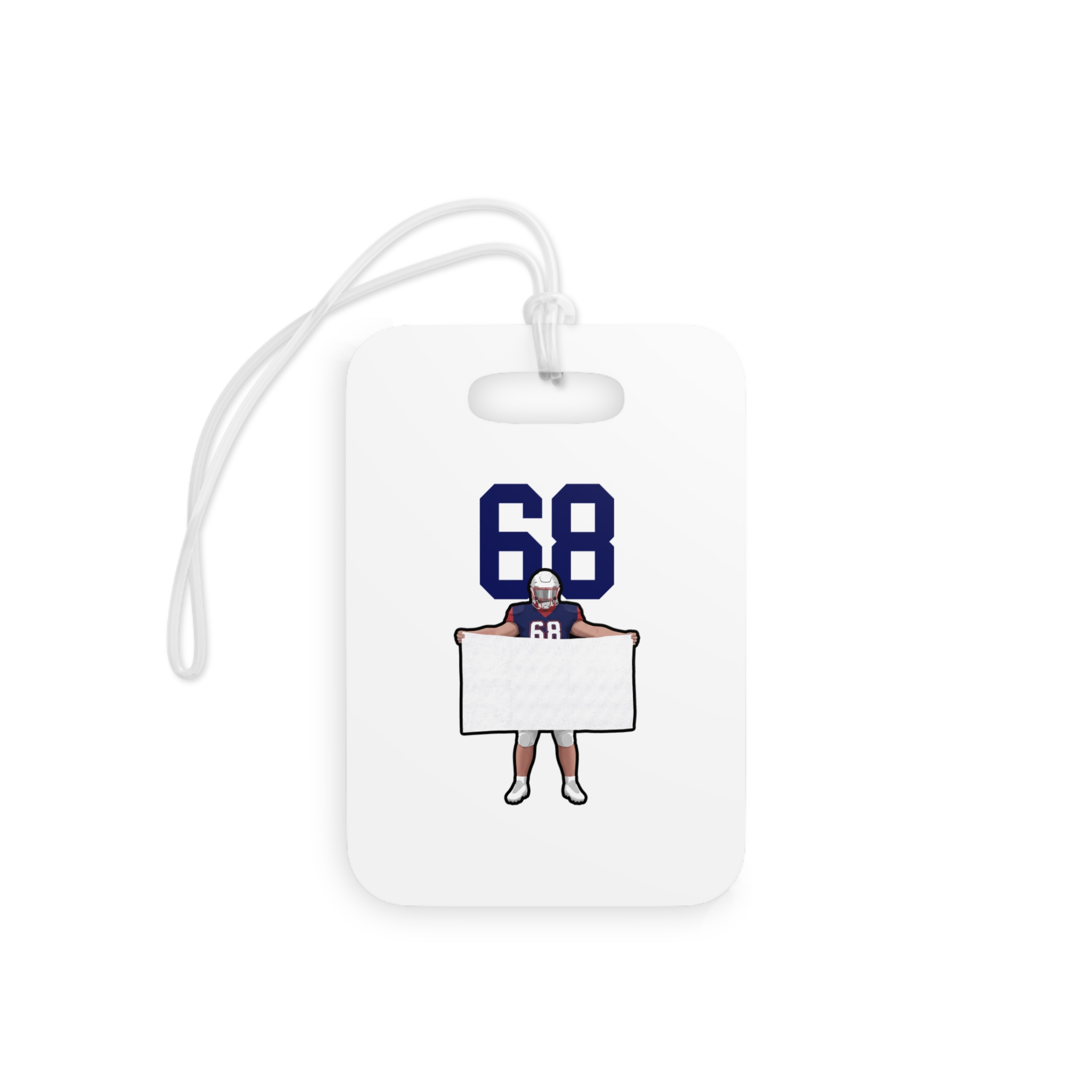 Bag Tag — character_number_top in Classic