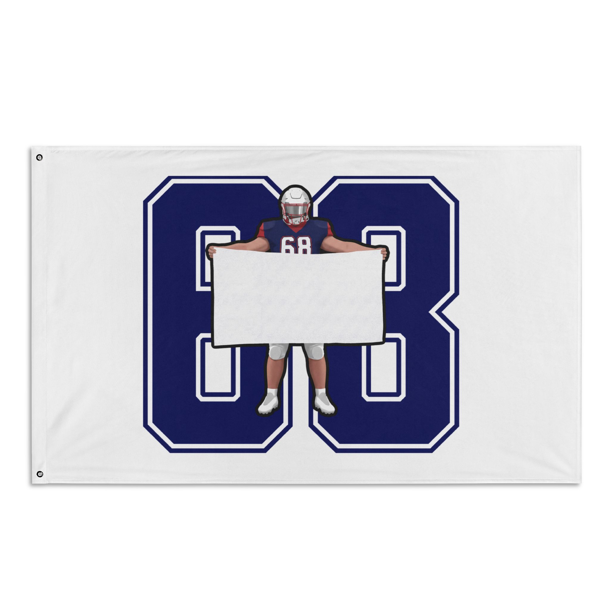 Flag (35 × 56 in) — character_number in Classic