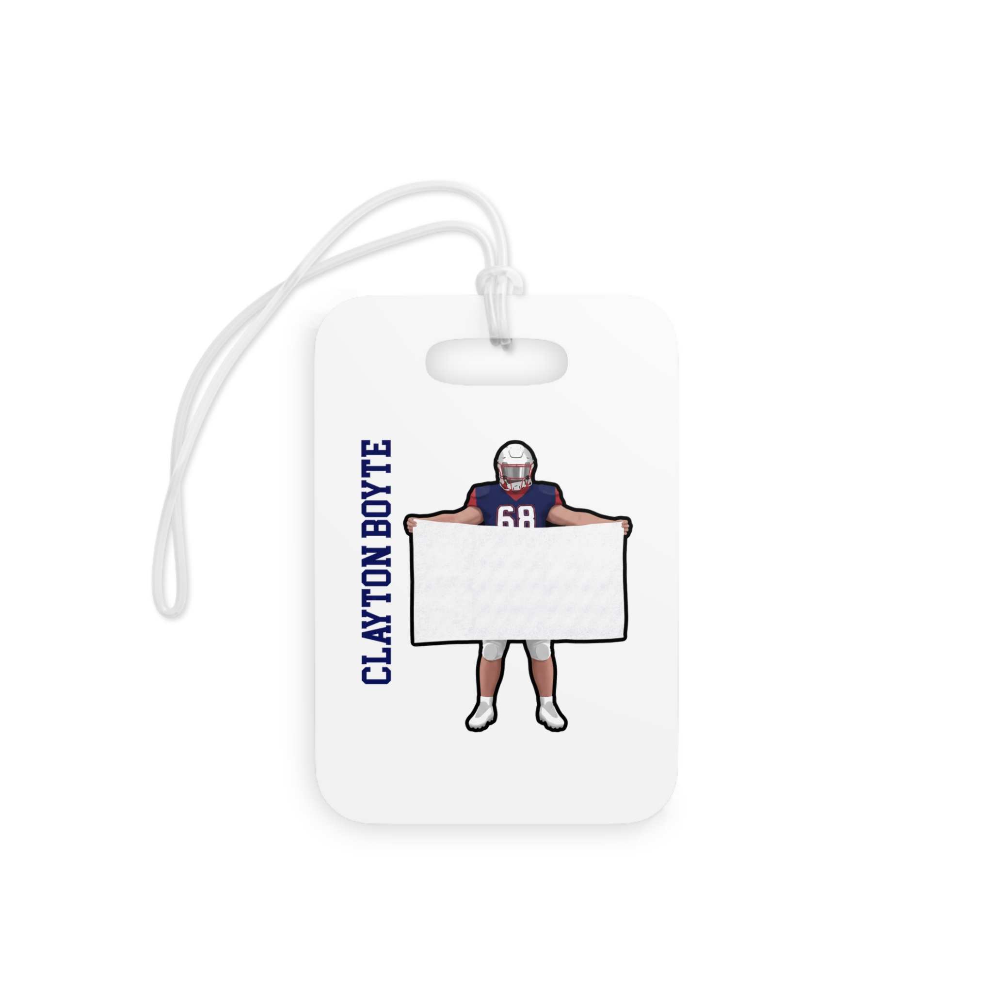 Bag Tag — character_name_vertical in Classic