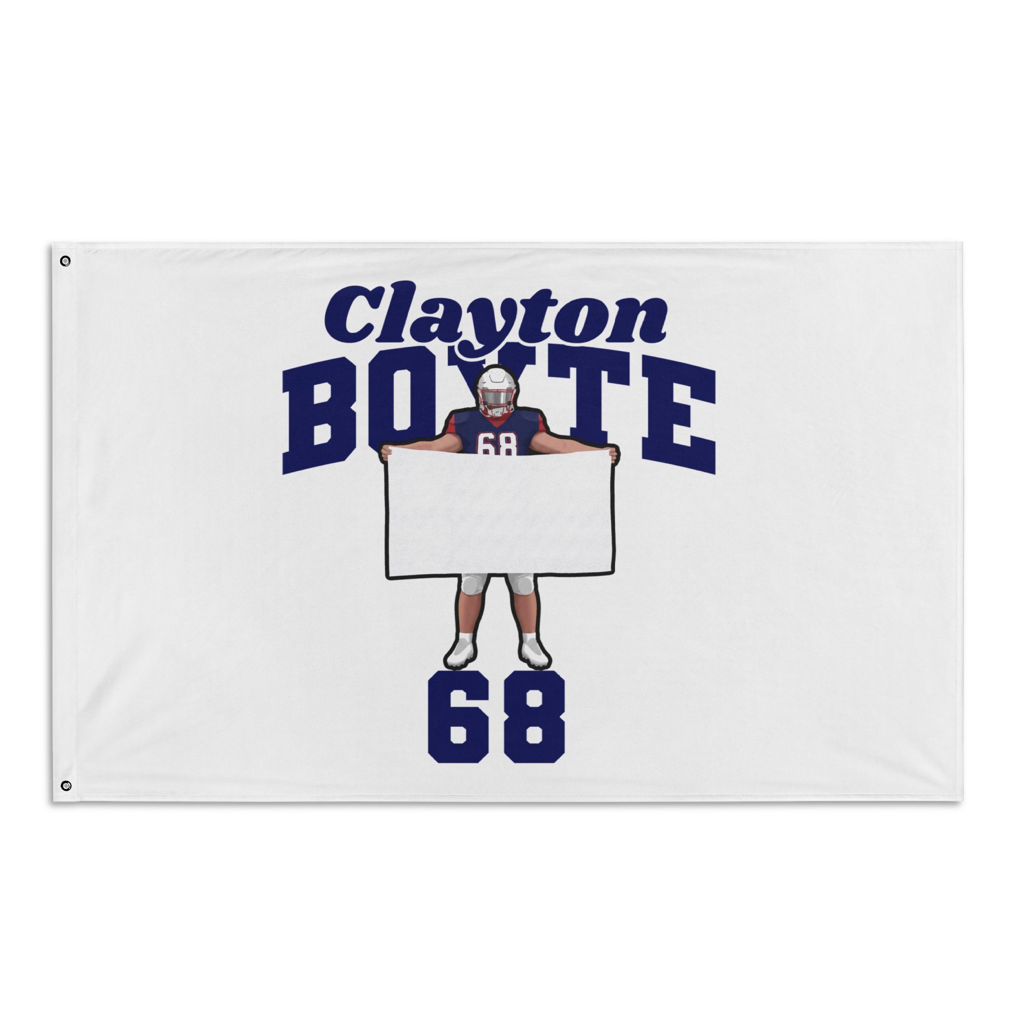 Flag (35 × 56 in) — character_signature_arch in Classic