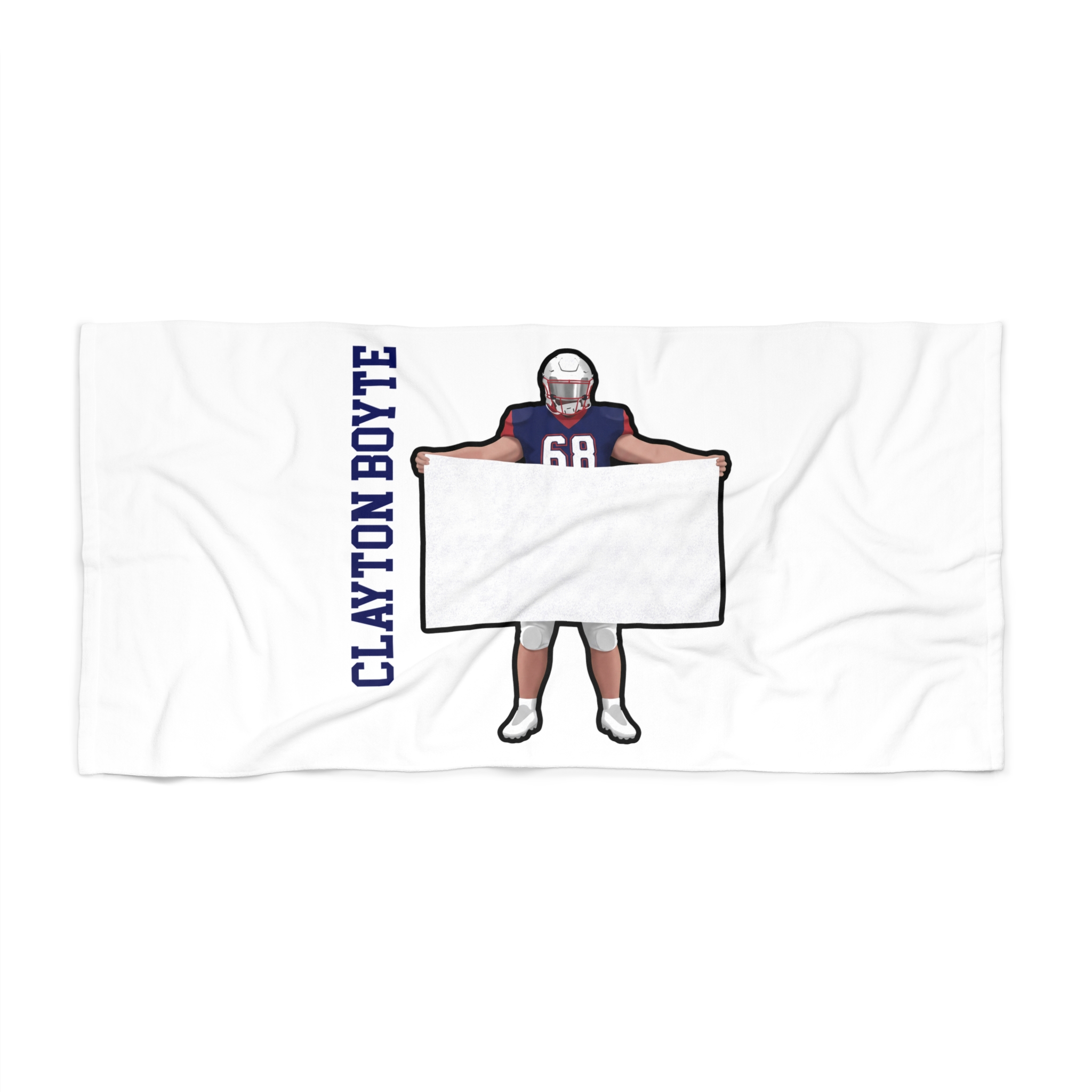 Beach Towel — character_name_vertical in Classic