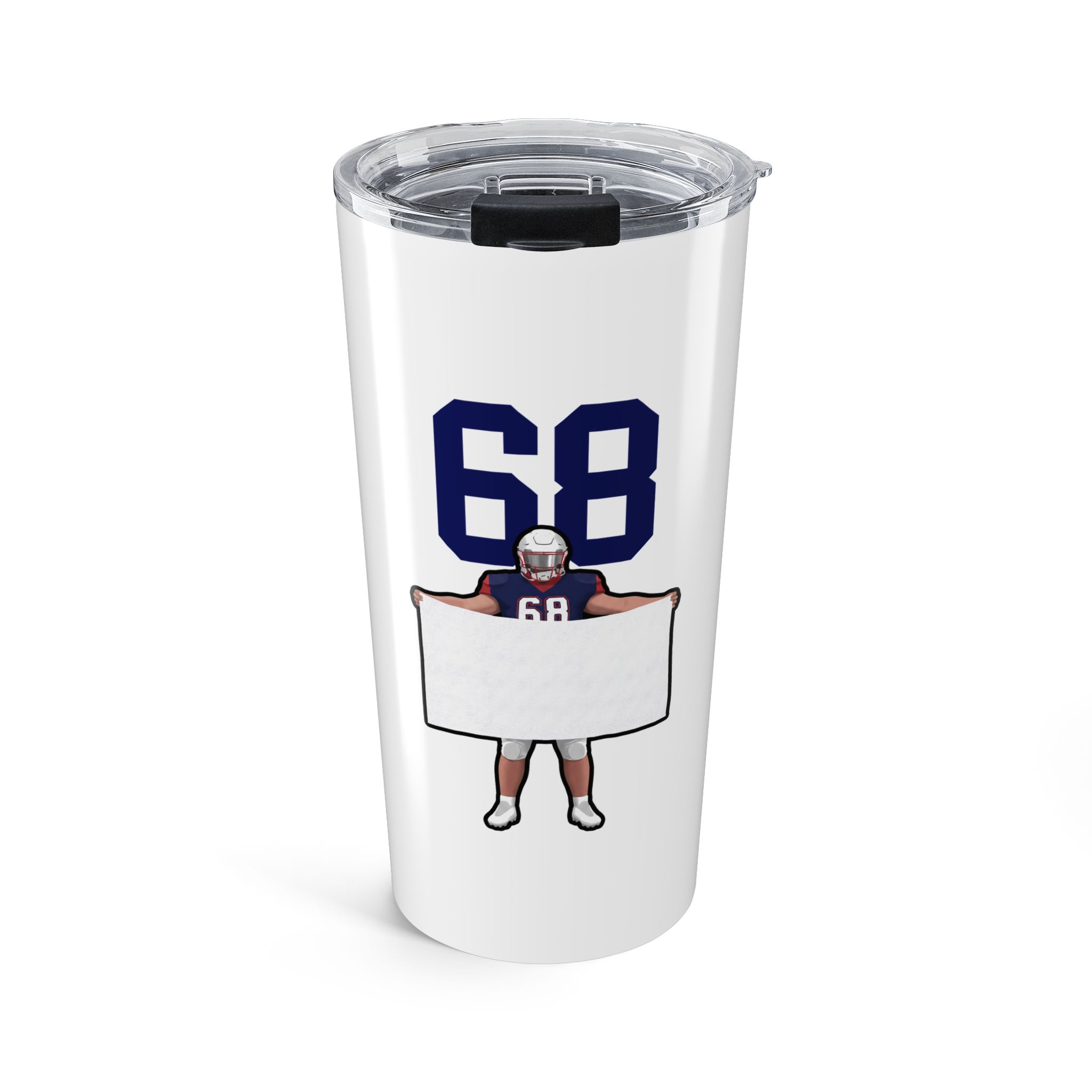 20oz Tumbler — character_number_top in Classic