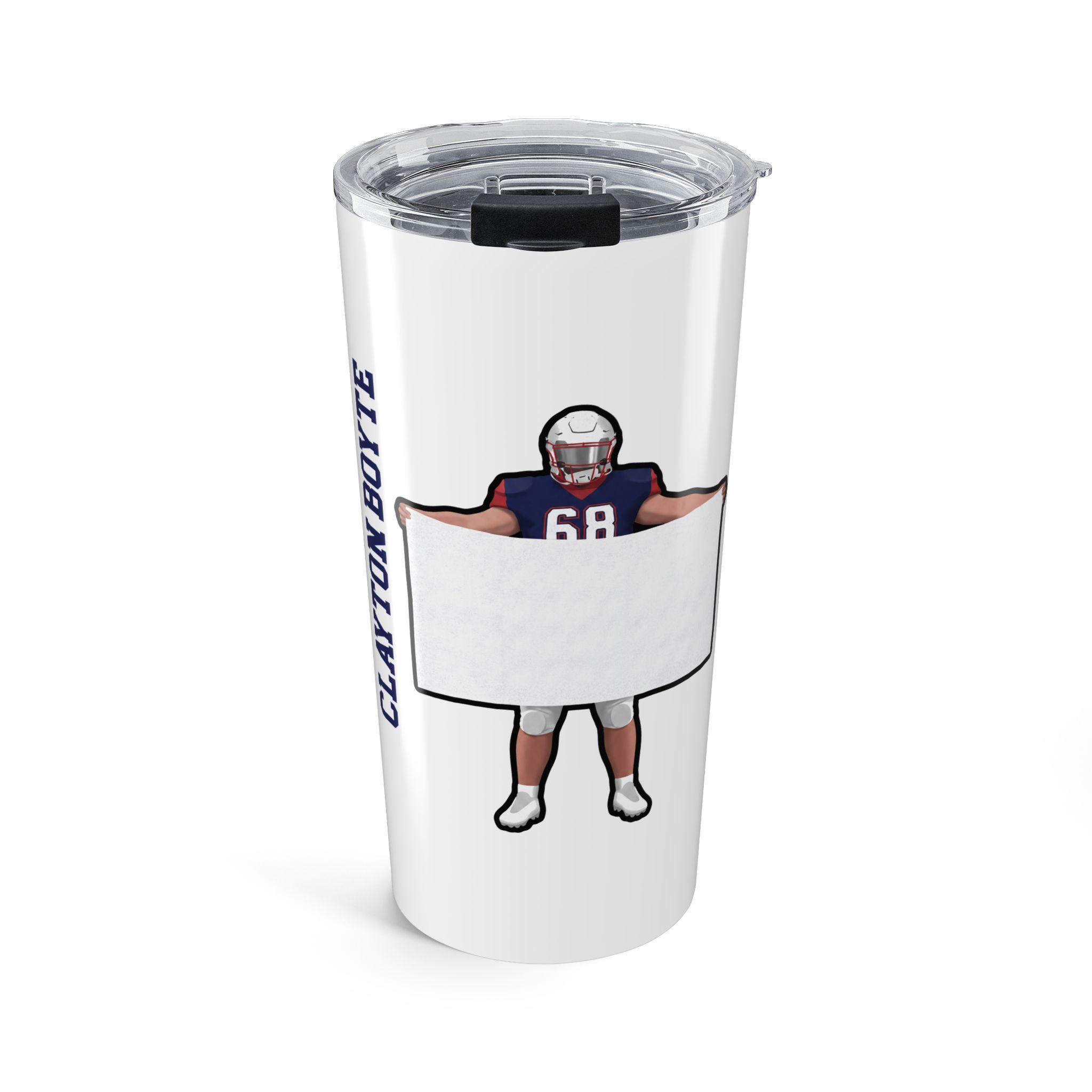 20oz Tumbler — character_name_vertical in Classic
