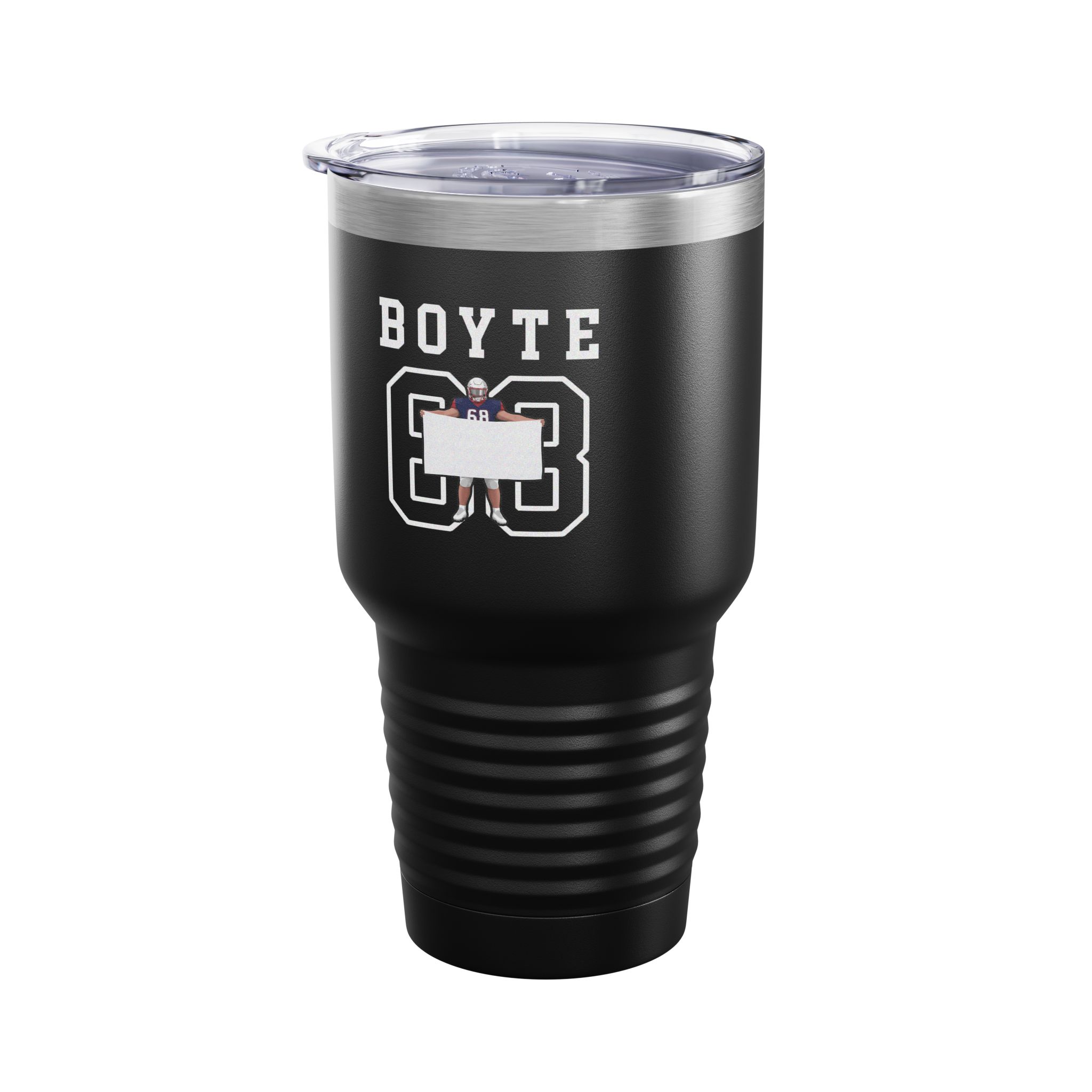30oz Tumbler — character_shirsey in Black