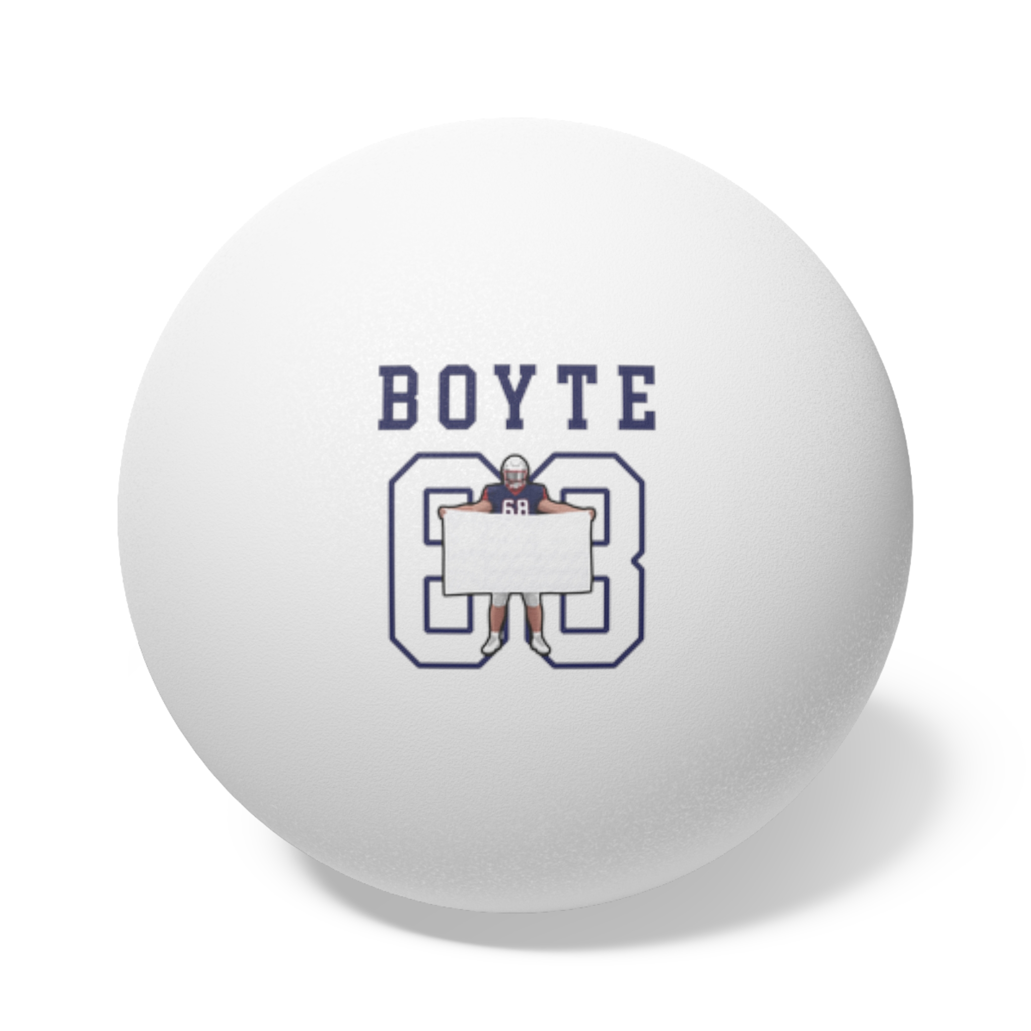 Ping Pong Balls, 6 pcs — character_shirsey in White