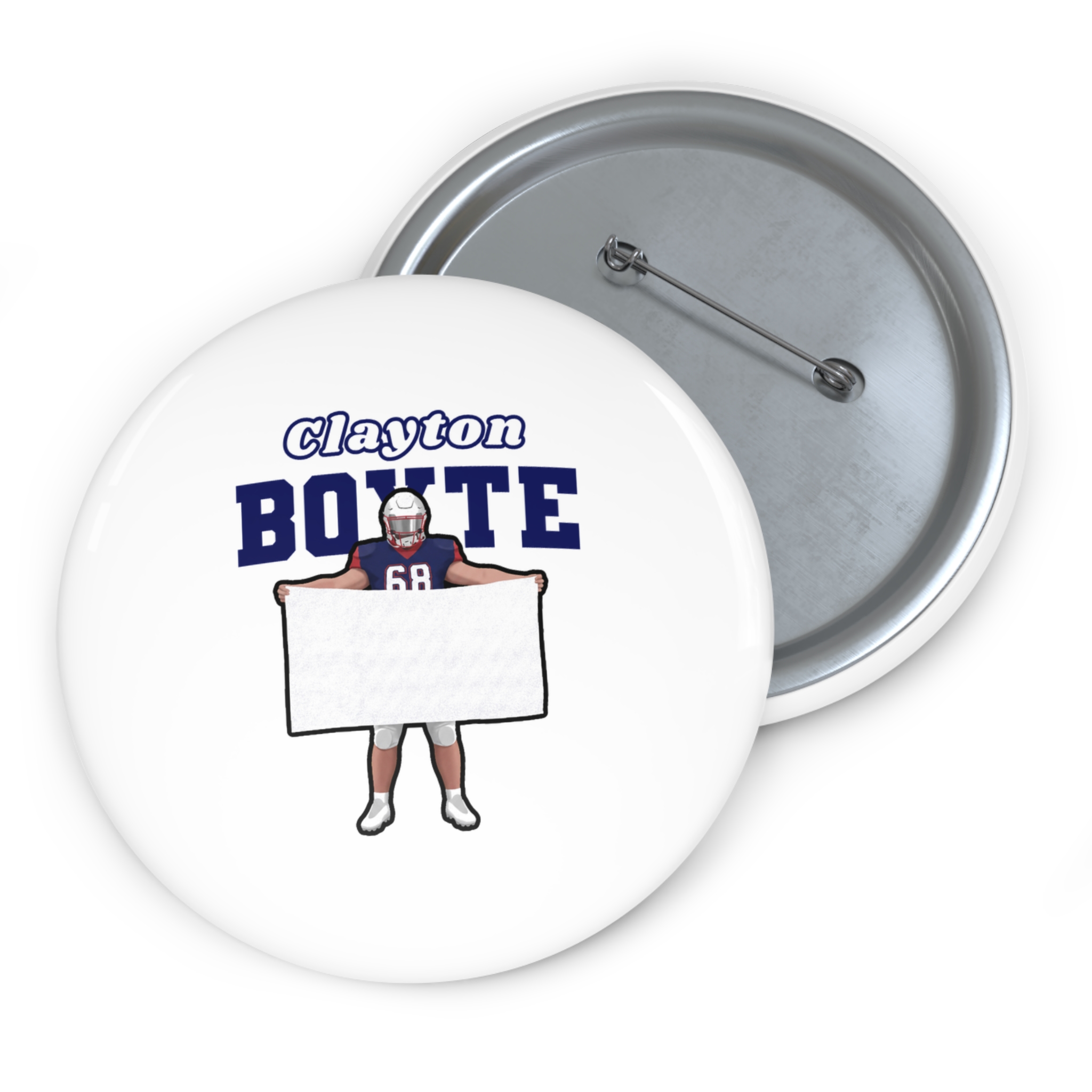 Game Day Pin — character_name_arch in Classic