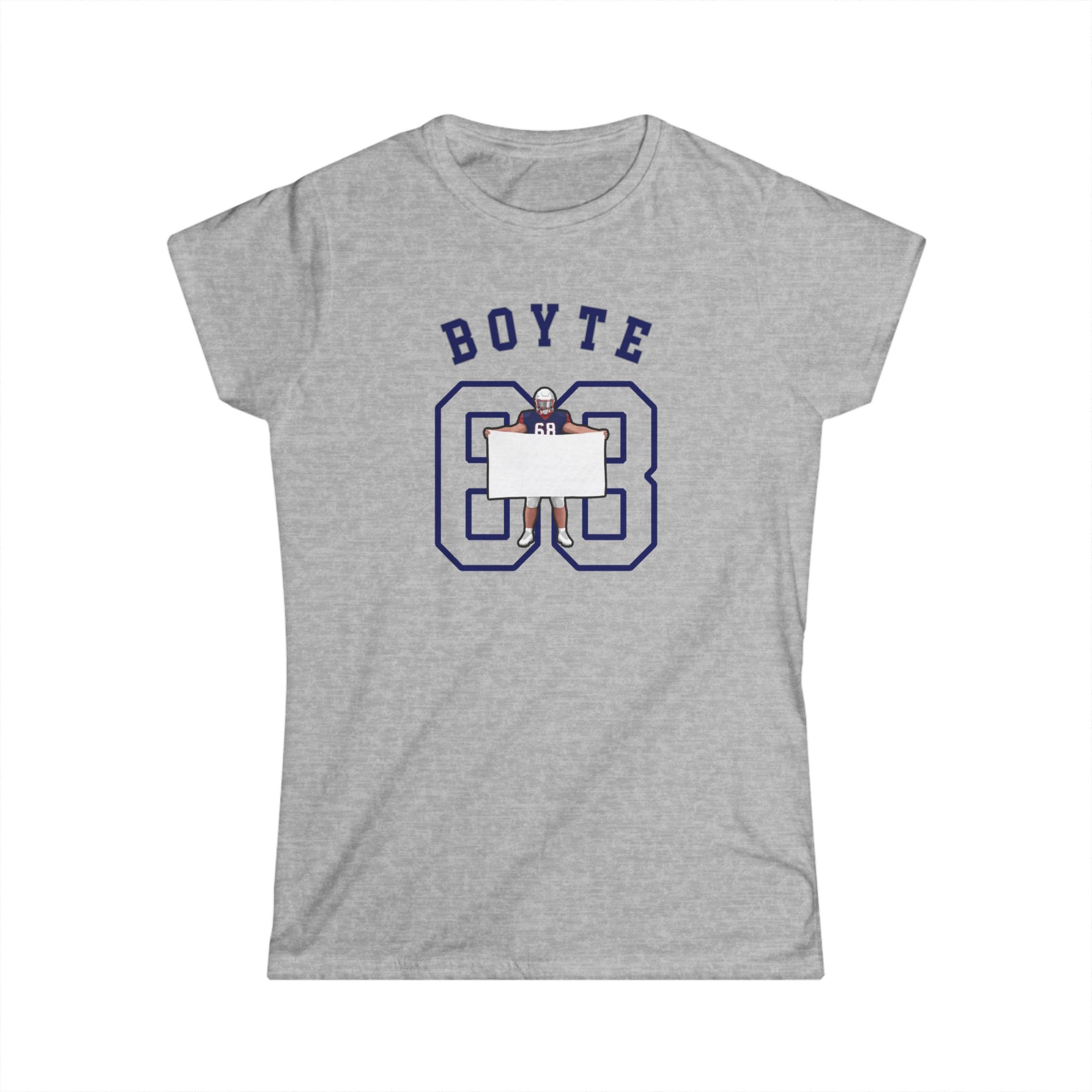 Women's Softstyle Tee — character_shirsey_arch in Grey