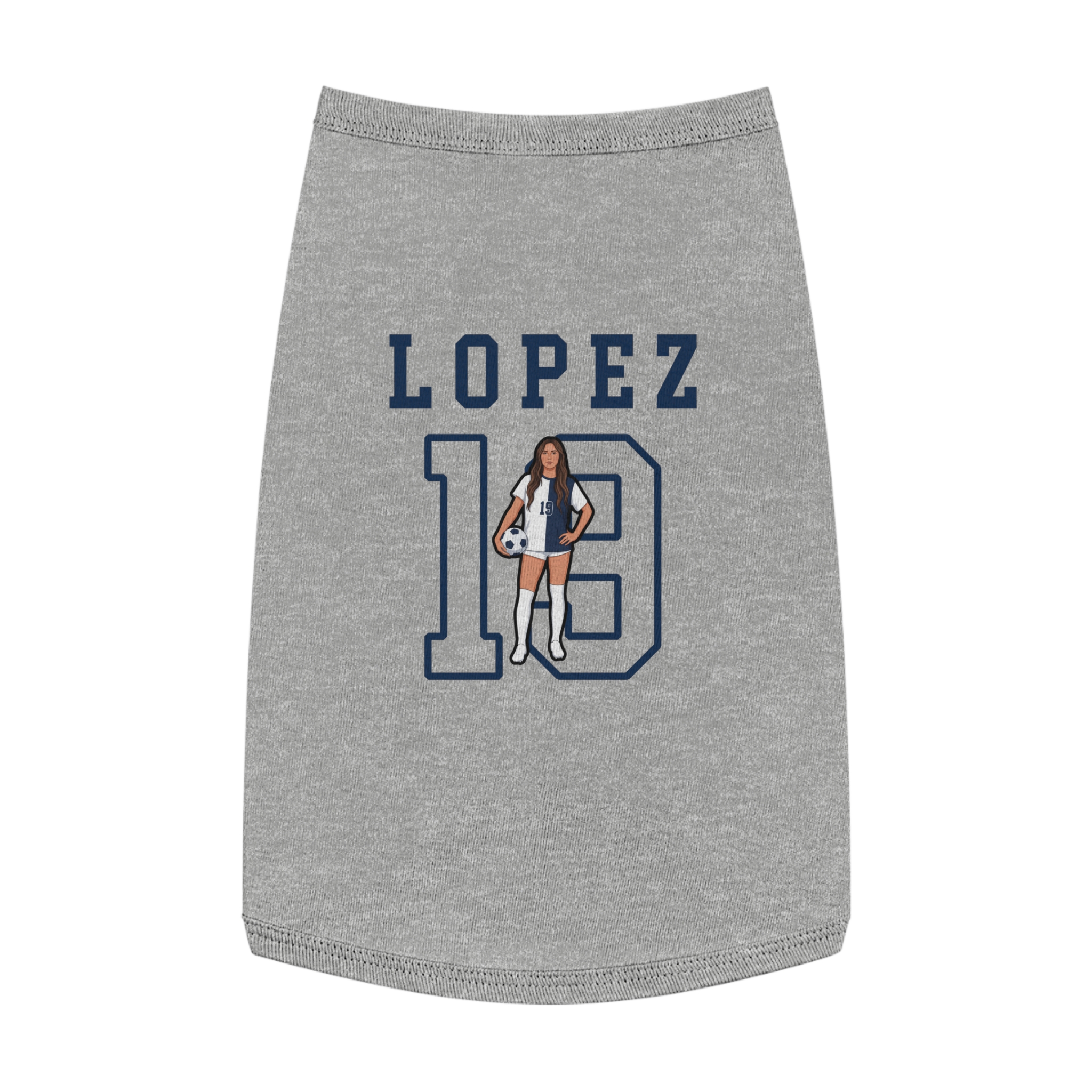 Pet Tank Top — character_shirsey in White