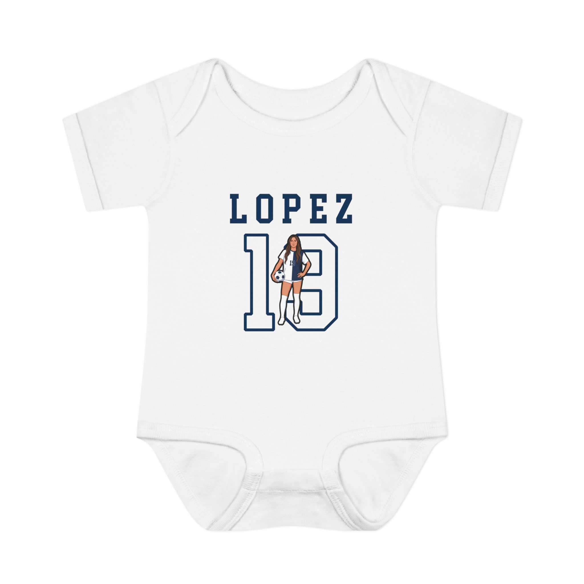 Baby Onesie — character_shirsey in White