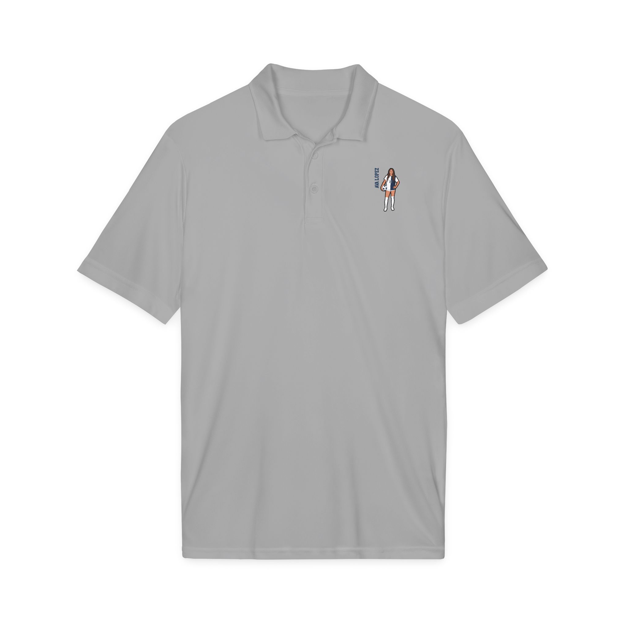 Polo — character_name_vertical in Silver