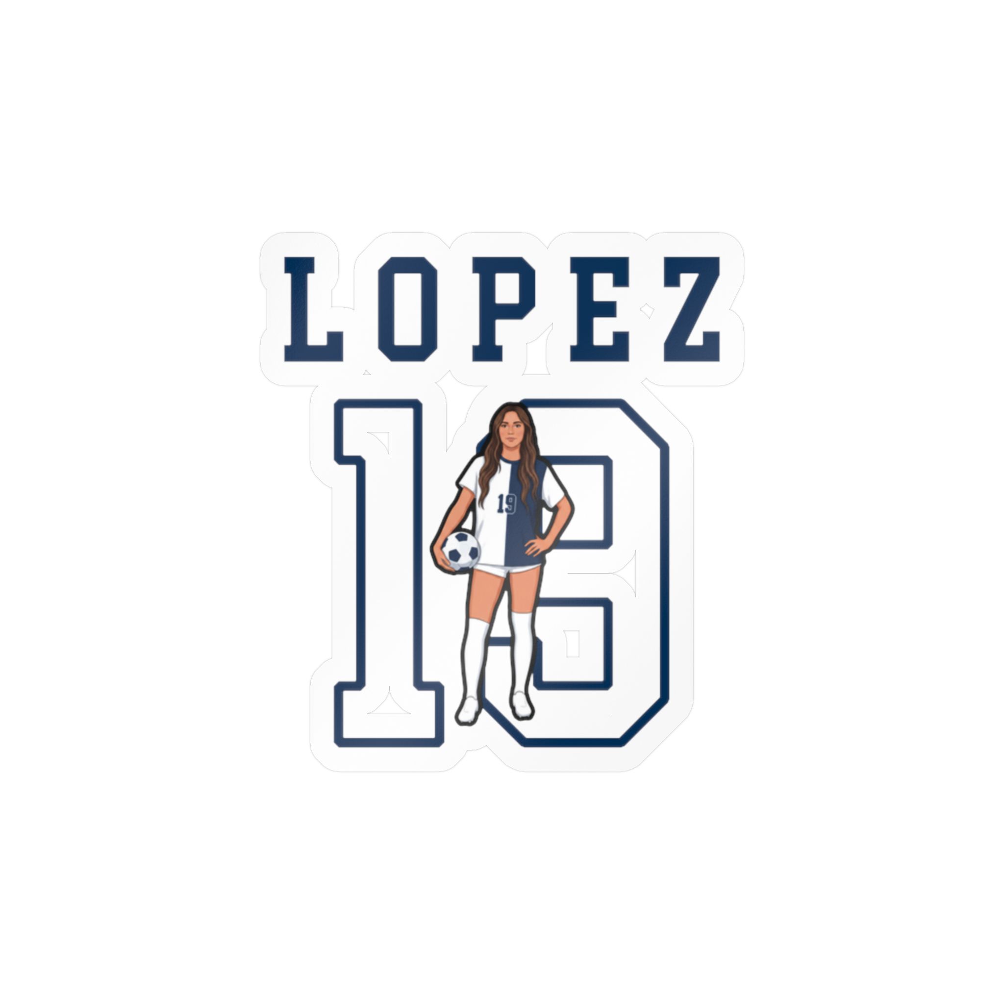 Vinyl Sticker — character_shirsey in Classic