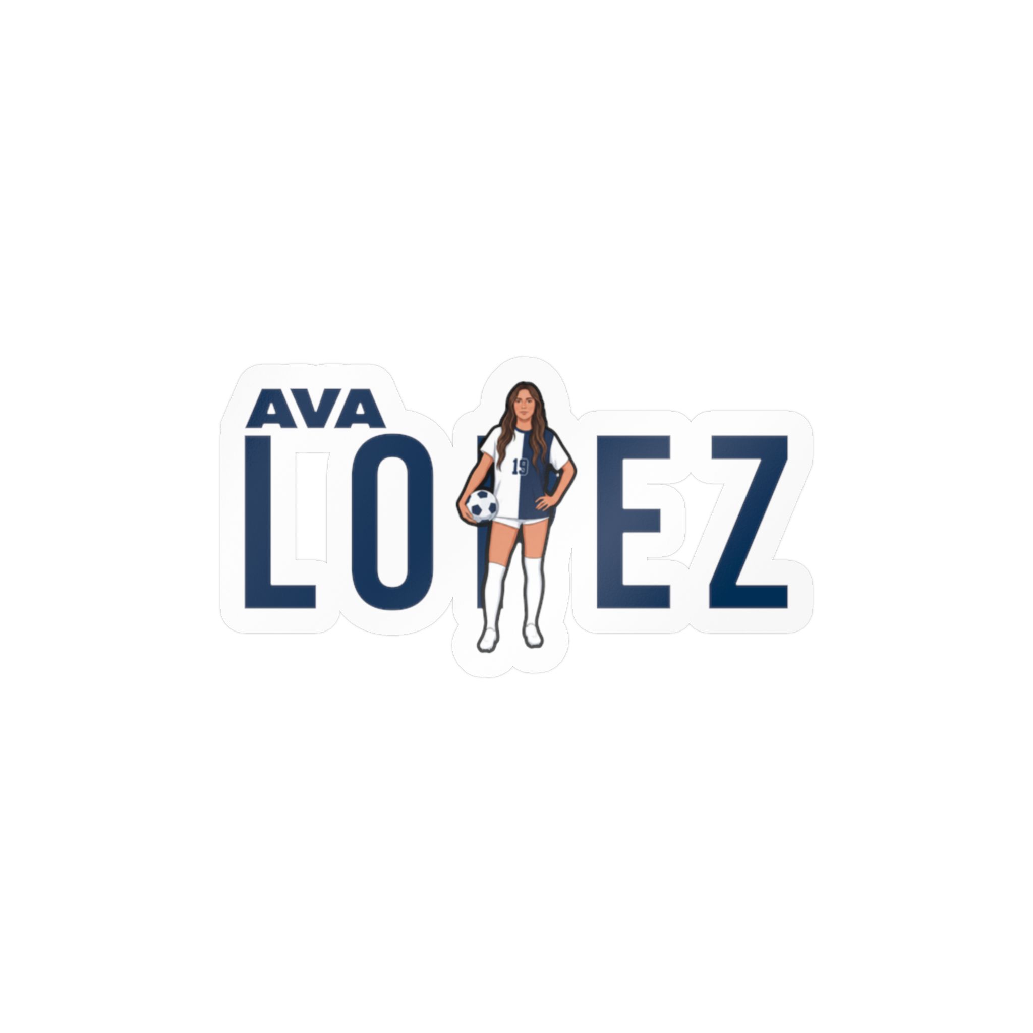 Vinyl Sticker — character_player_name in Classic