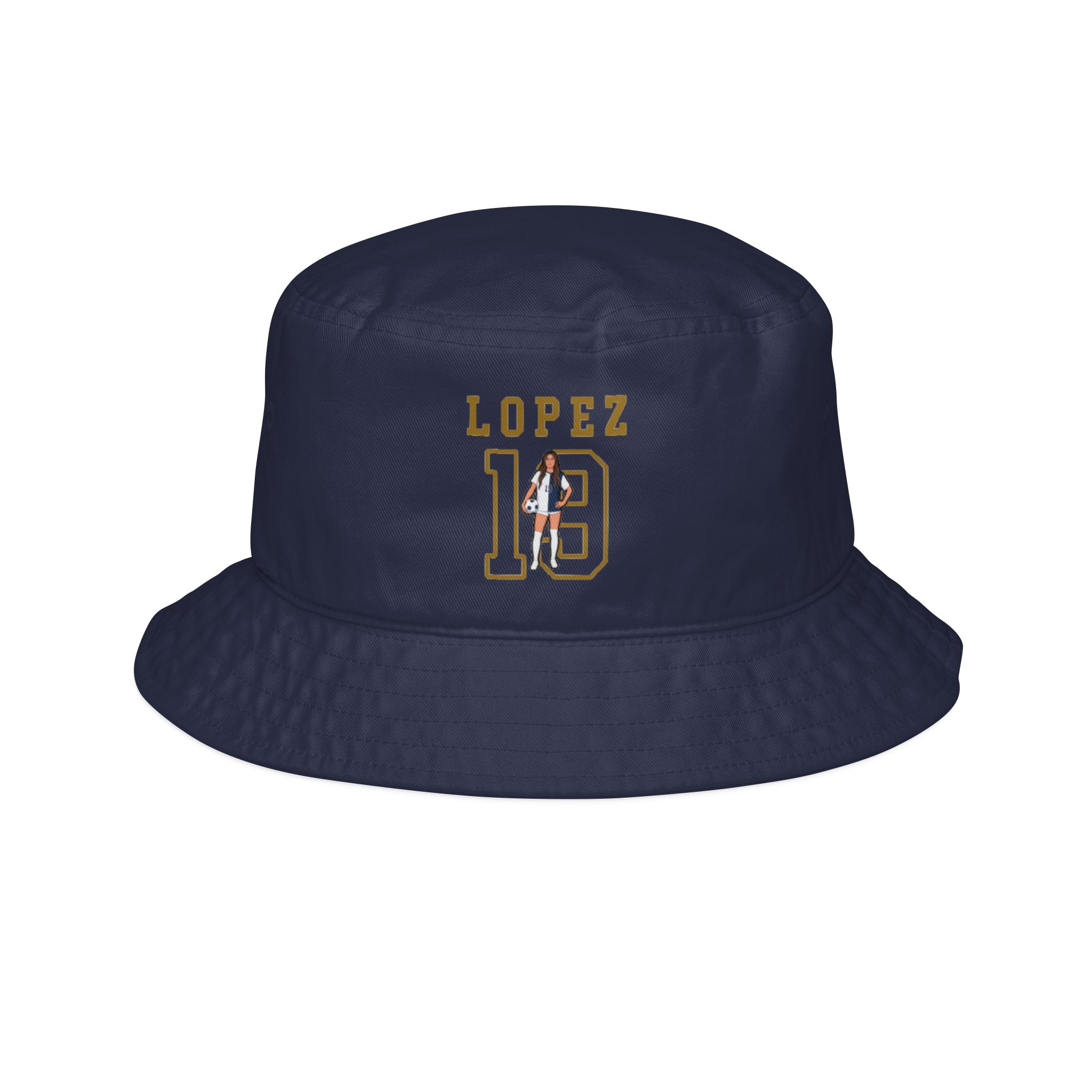 Bucket Hat — character_shirsey in Navy