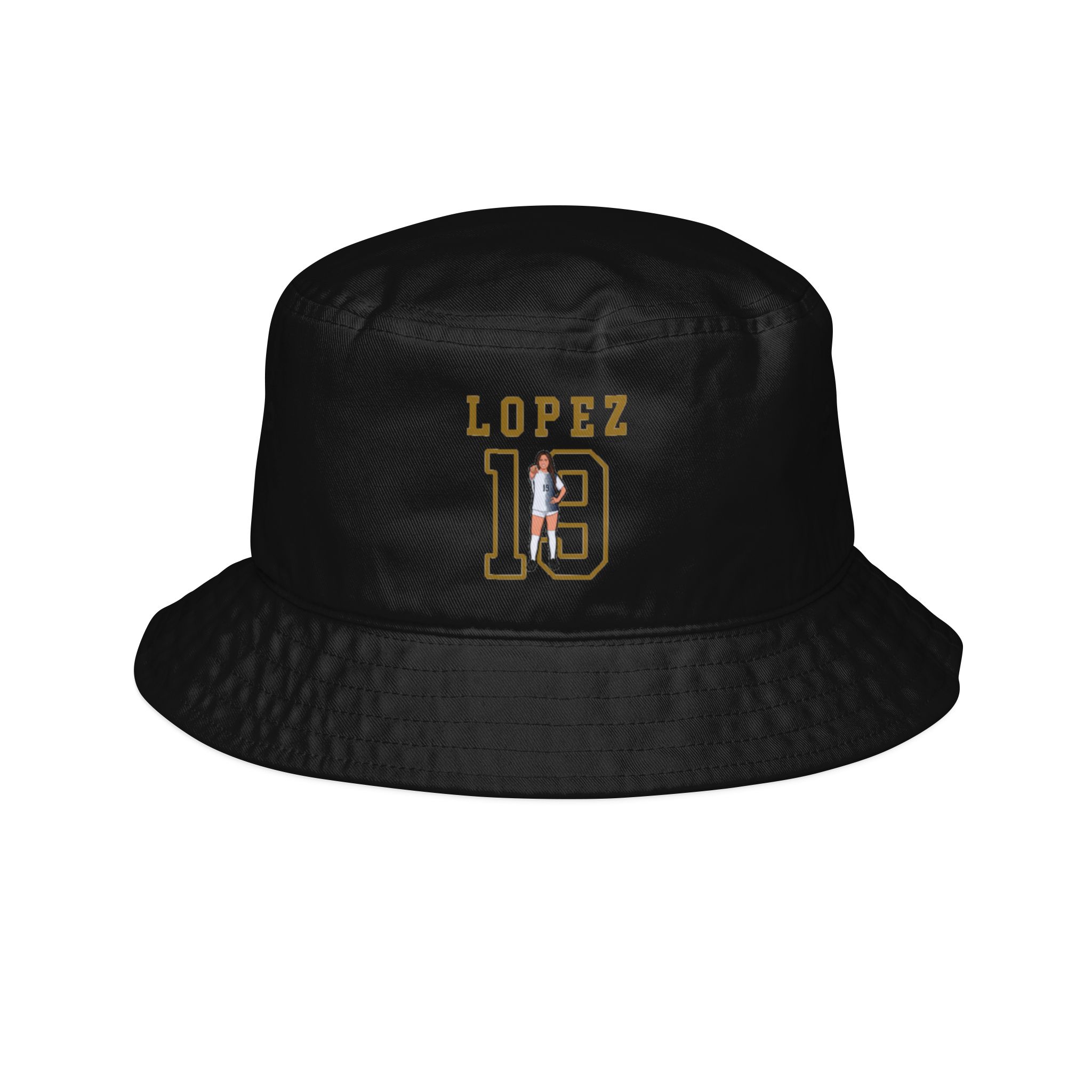 Bucket Hat — character_shirsey in Black