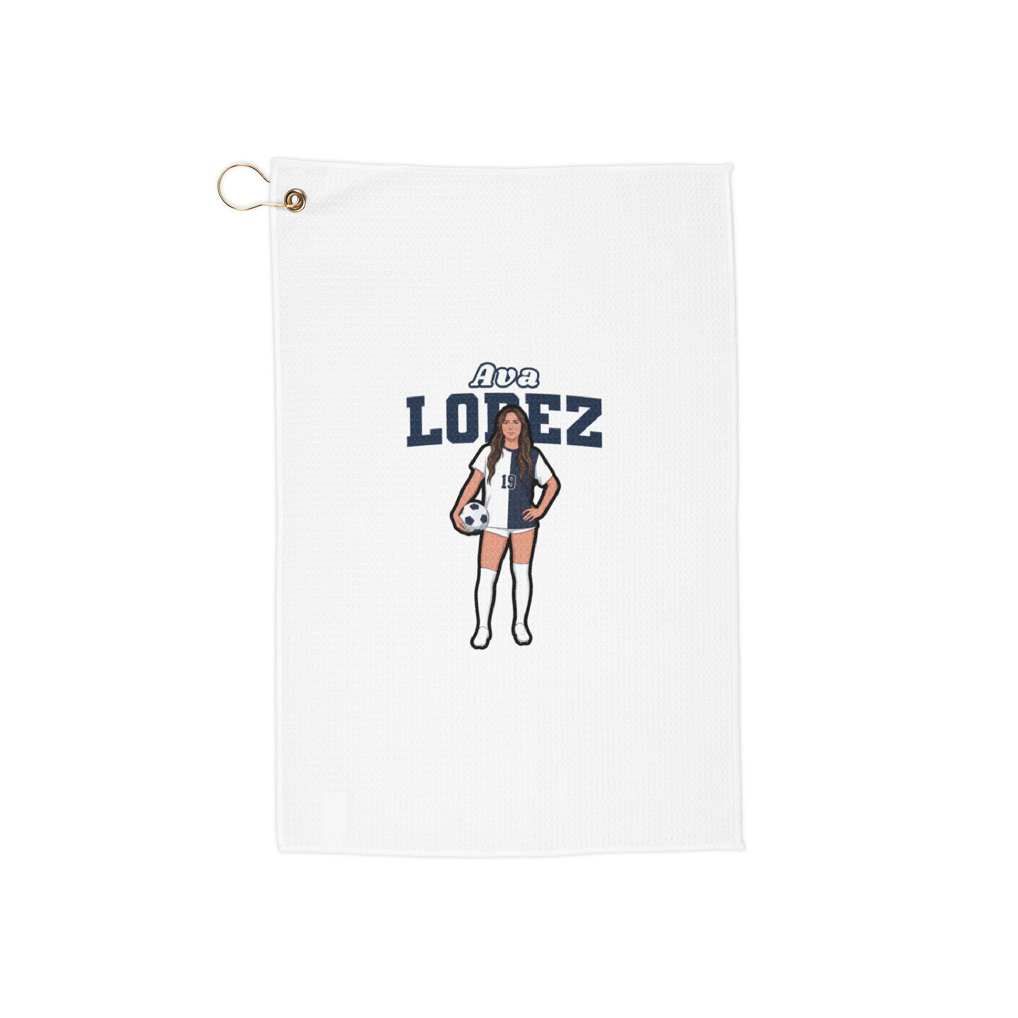 Golf Towel — character_name_arch in Classic