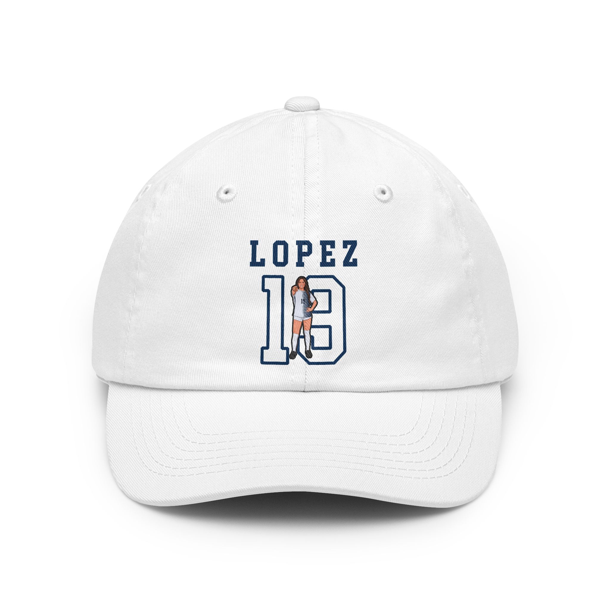 Classic Cap — character_shirsey in White