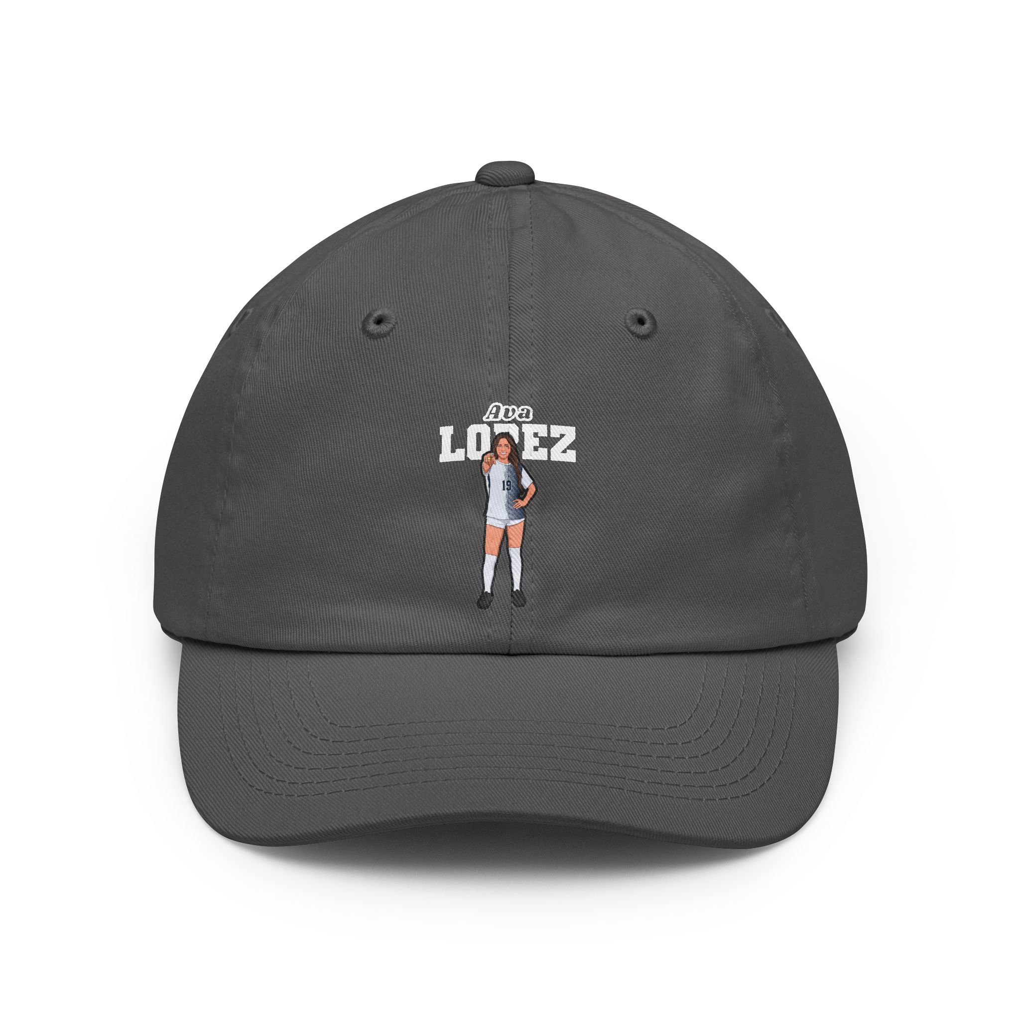 Classic Cap — character_name_arch in Grey