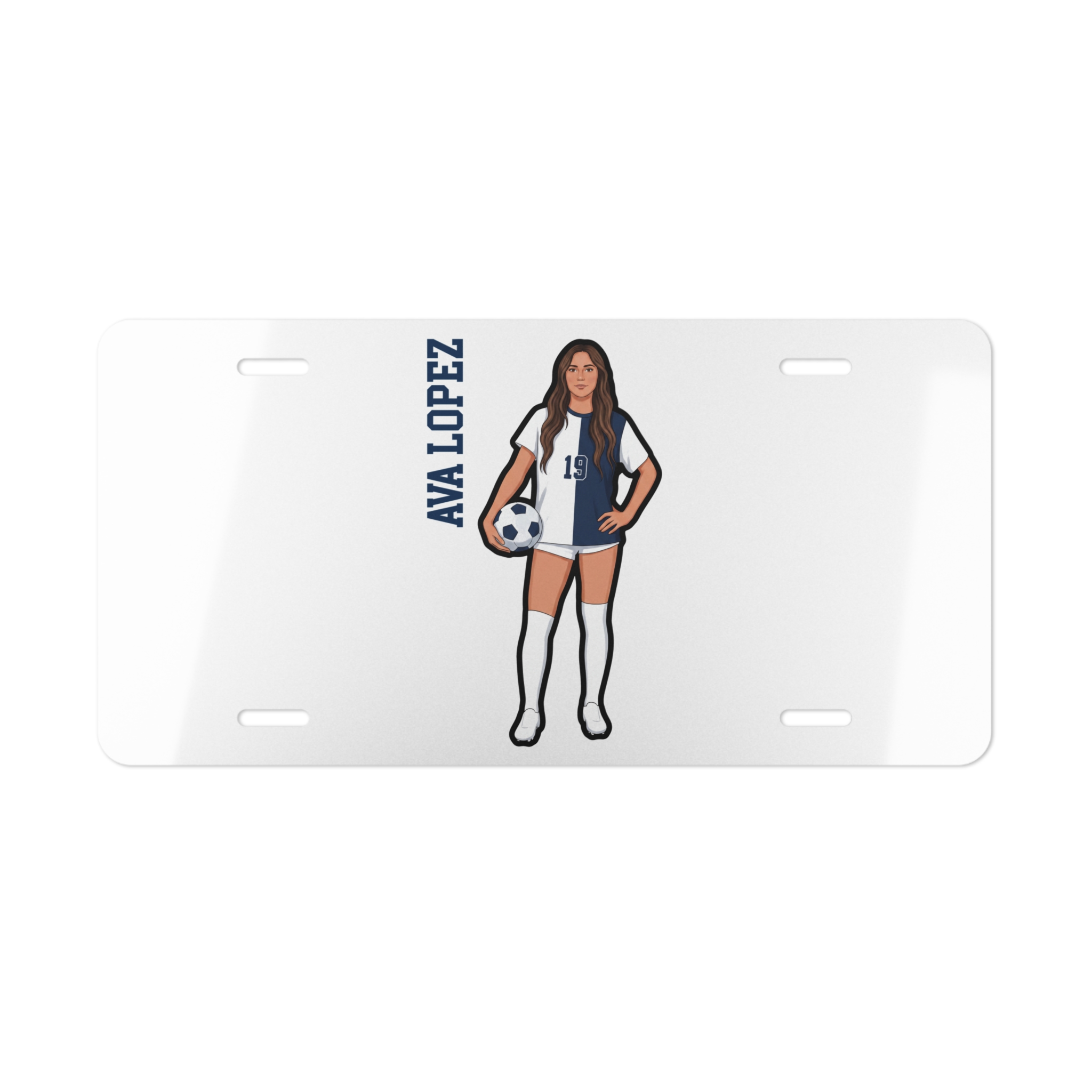 License Plate — character_name_vertical in Classic