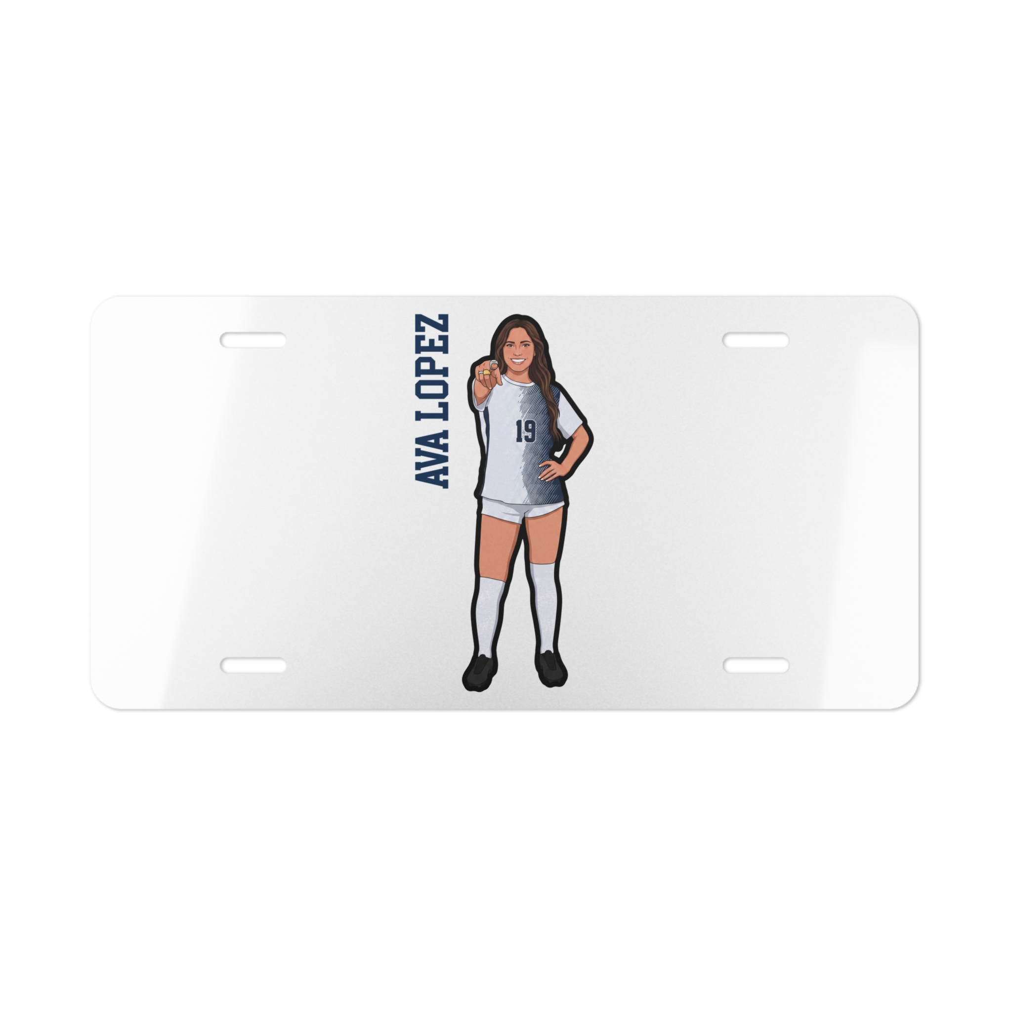 License Plate — character_name_vertical in Classic