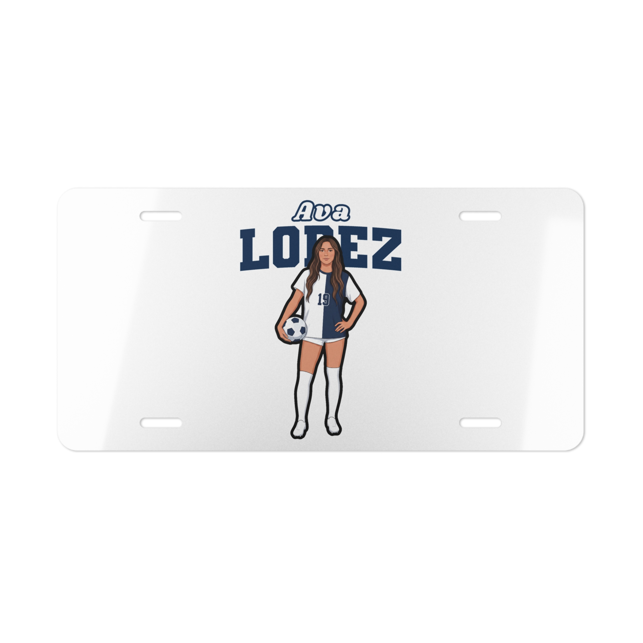 License Plate — character_name_arch in Classic
