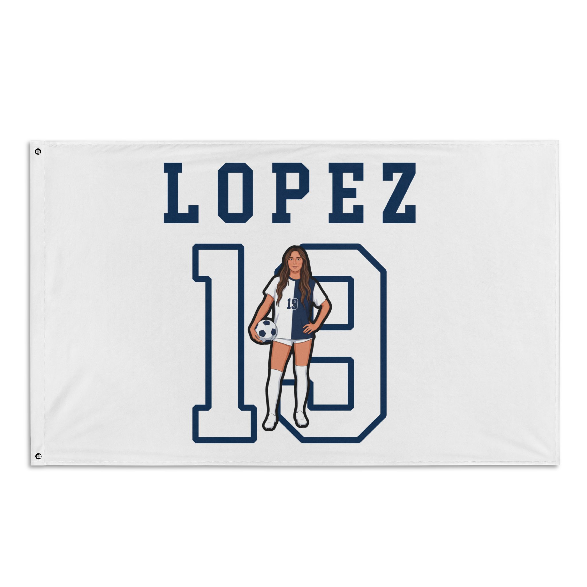 Flag (35 × 56 in) — character_shirsey in Classic