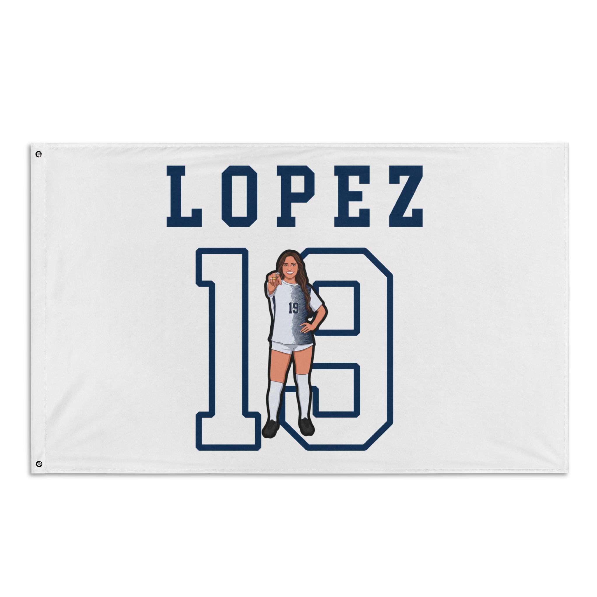 Flag (35 × 56 in) — character_shirsey in Classic