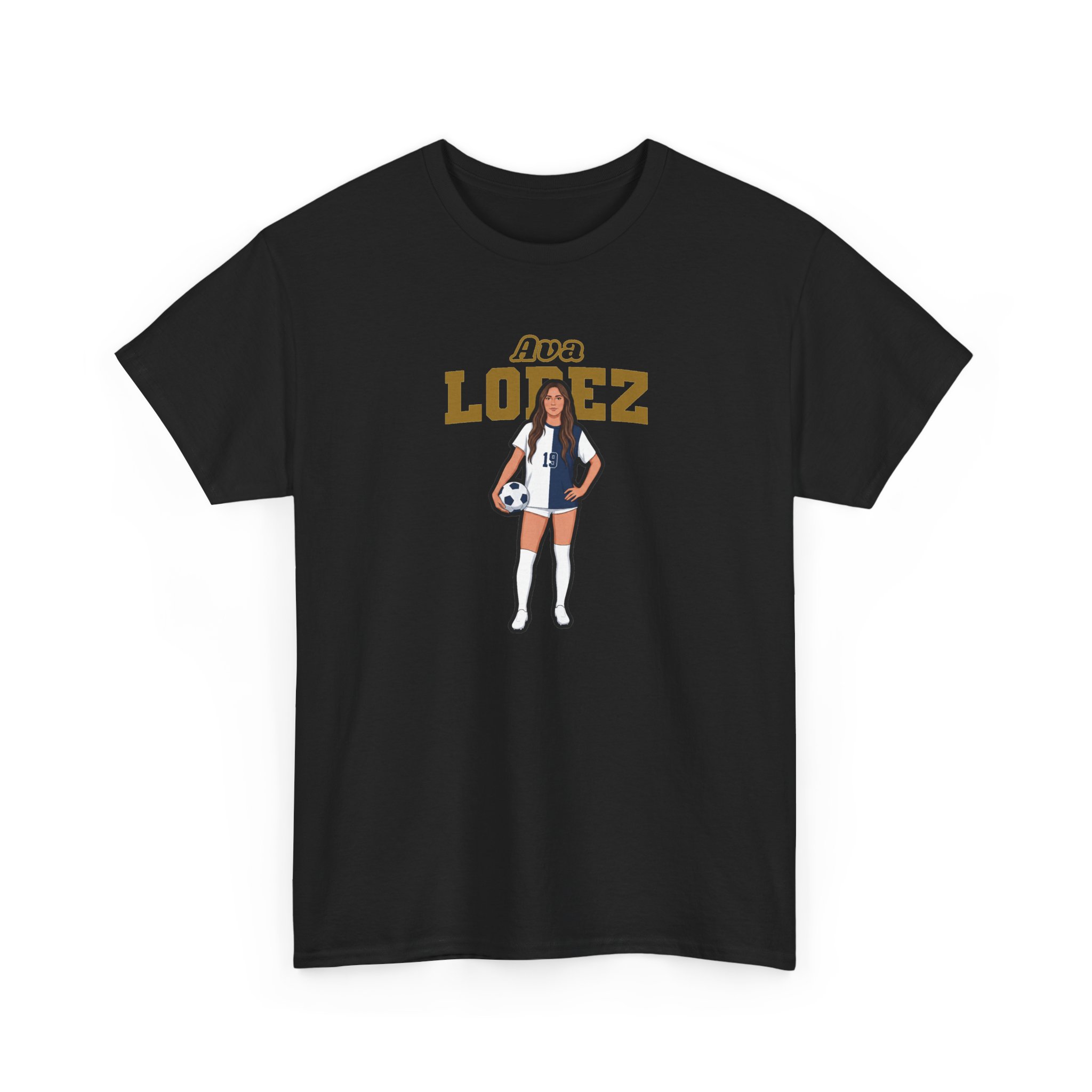Tee — character_name_arch in Black