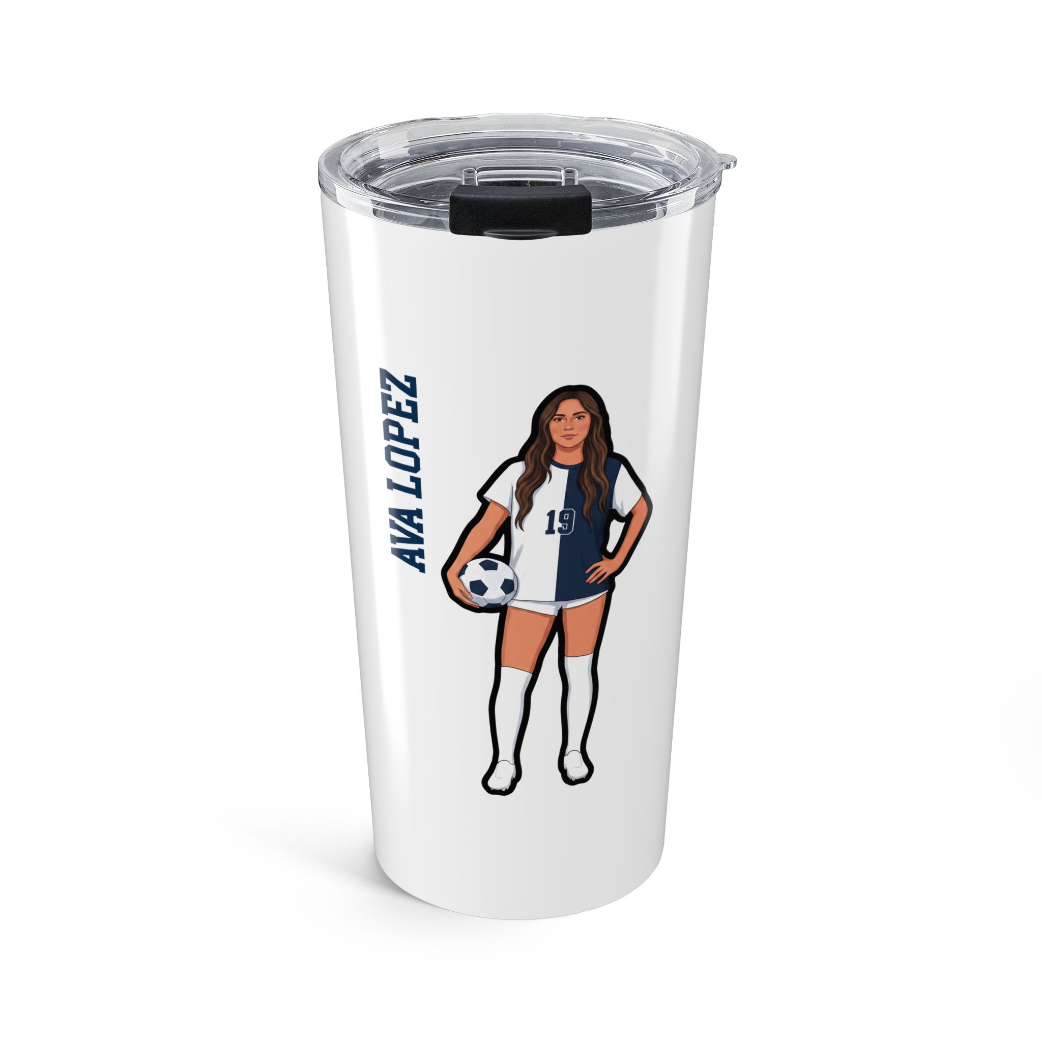 20oz Tumbler — character_name_vertical in Classic