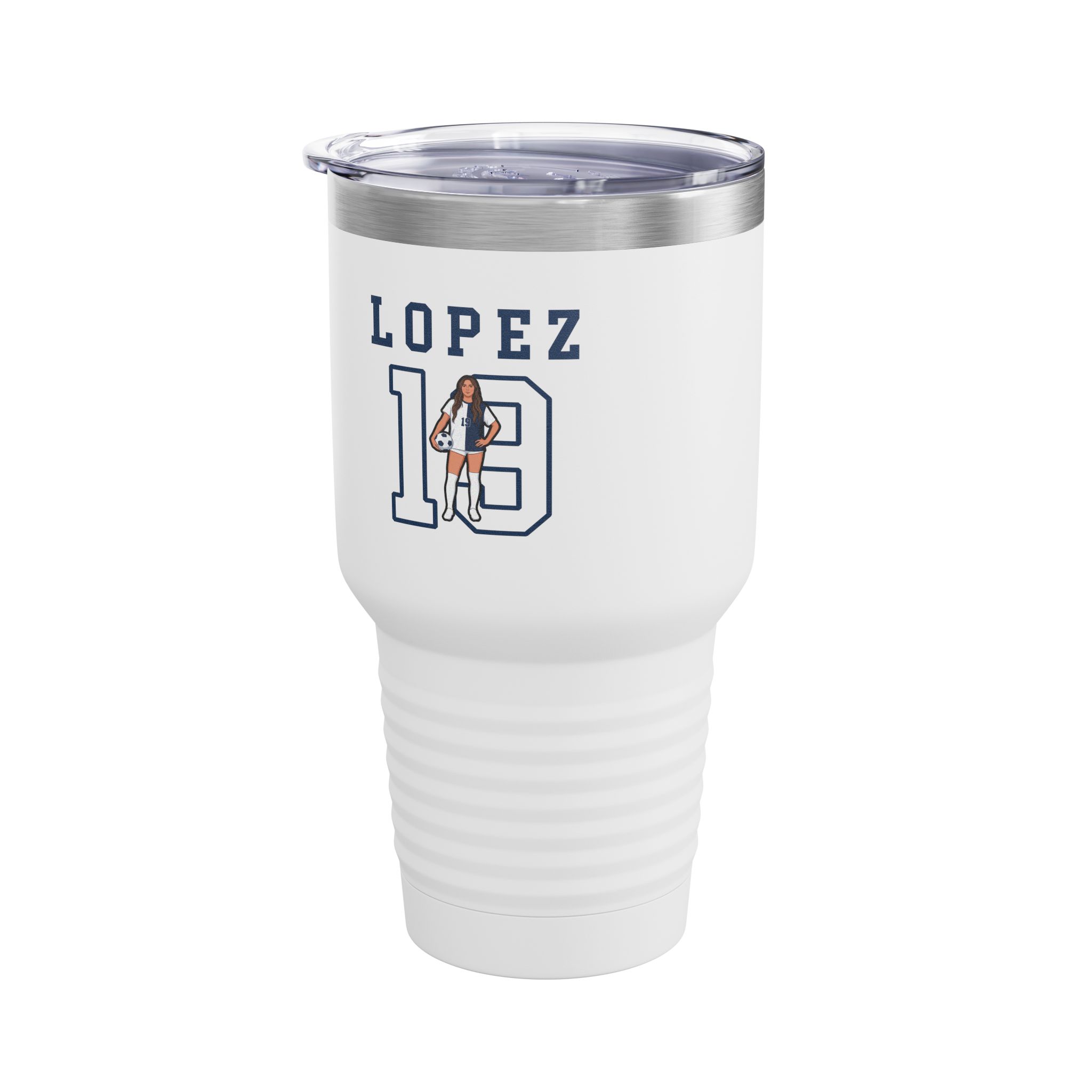 30oz Tumbler — character_shirsey in White