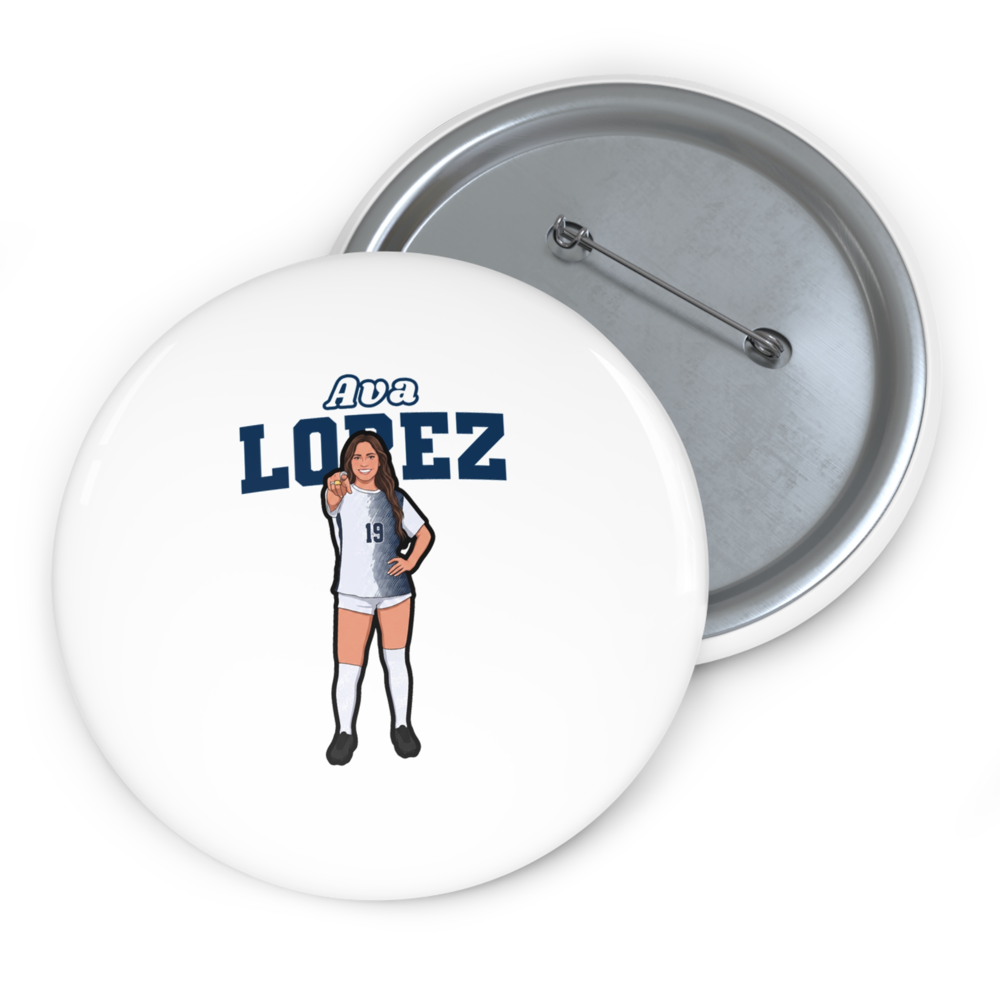 Game Day Pin — character_name_arch in Classic