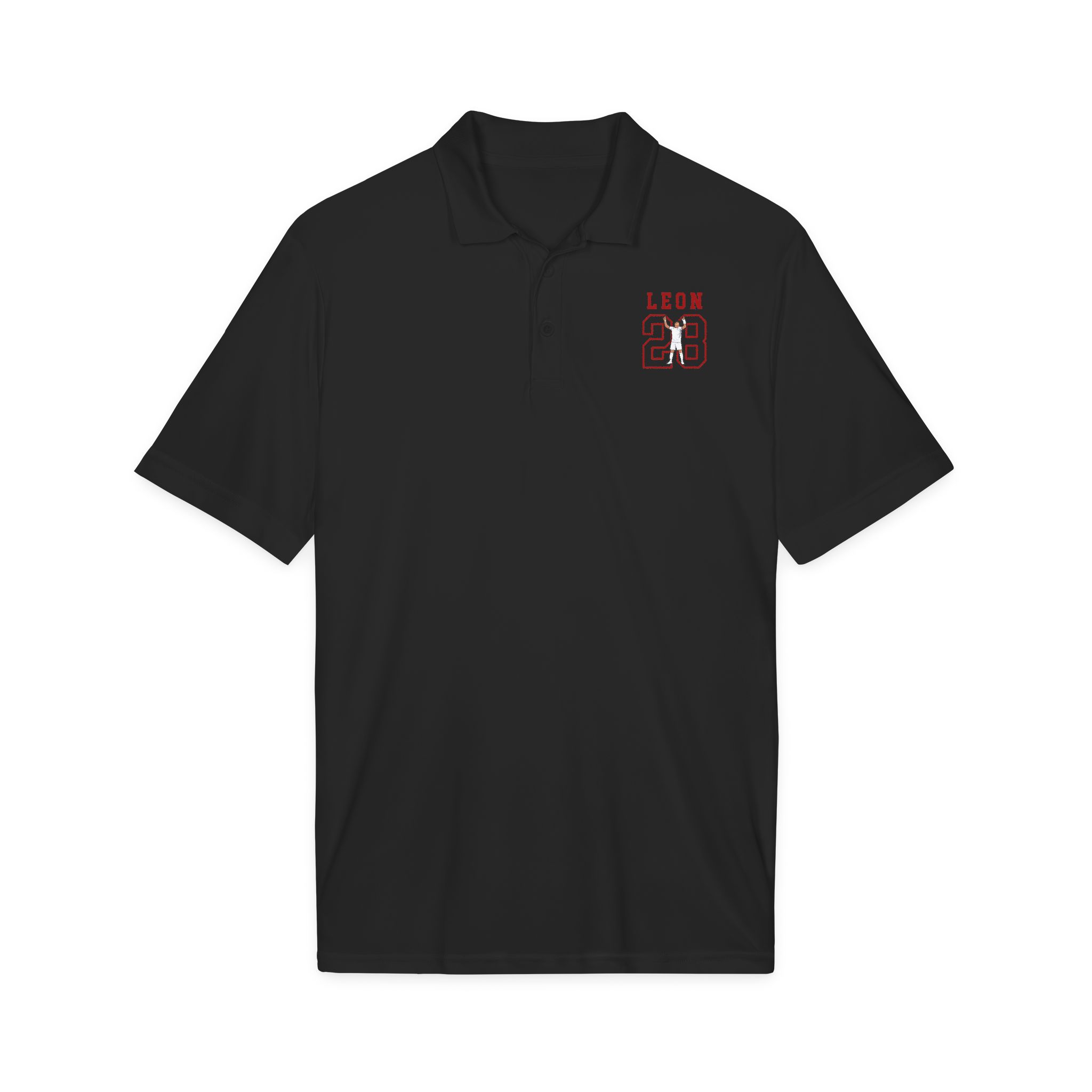 Polo — character_shirsey in Black