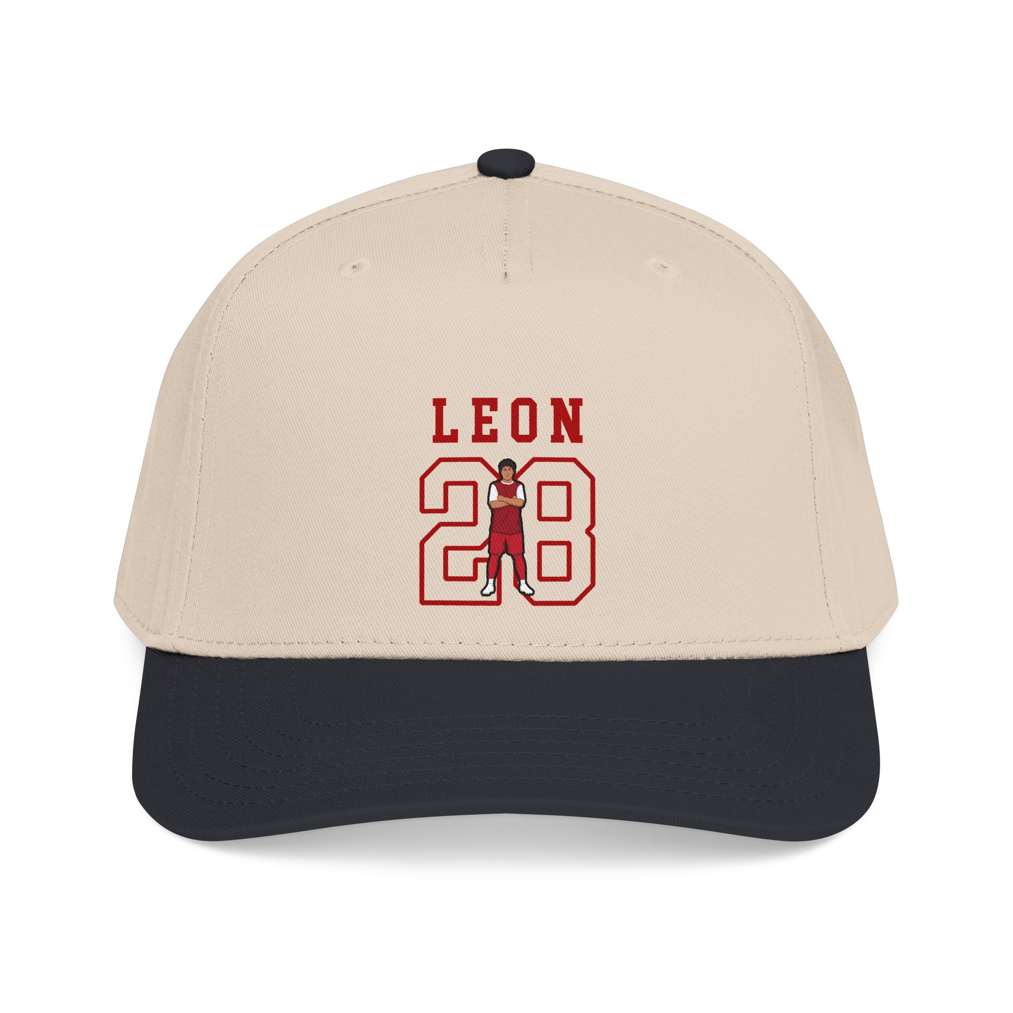 Baseball Cap — character_shirsey in Black / Natural