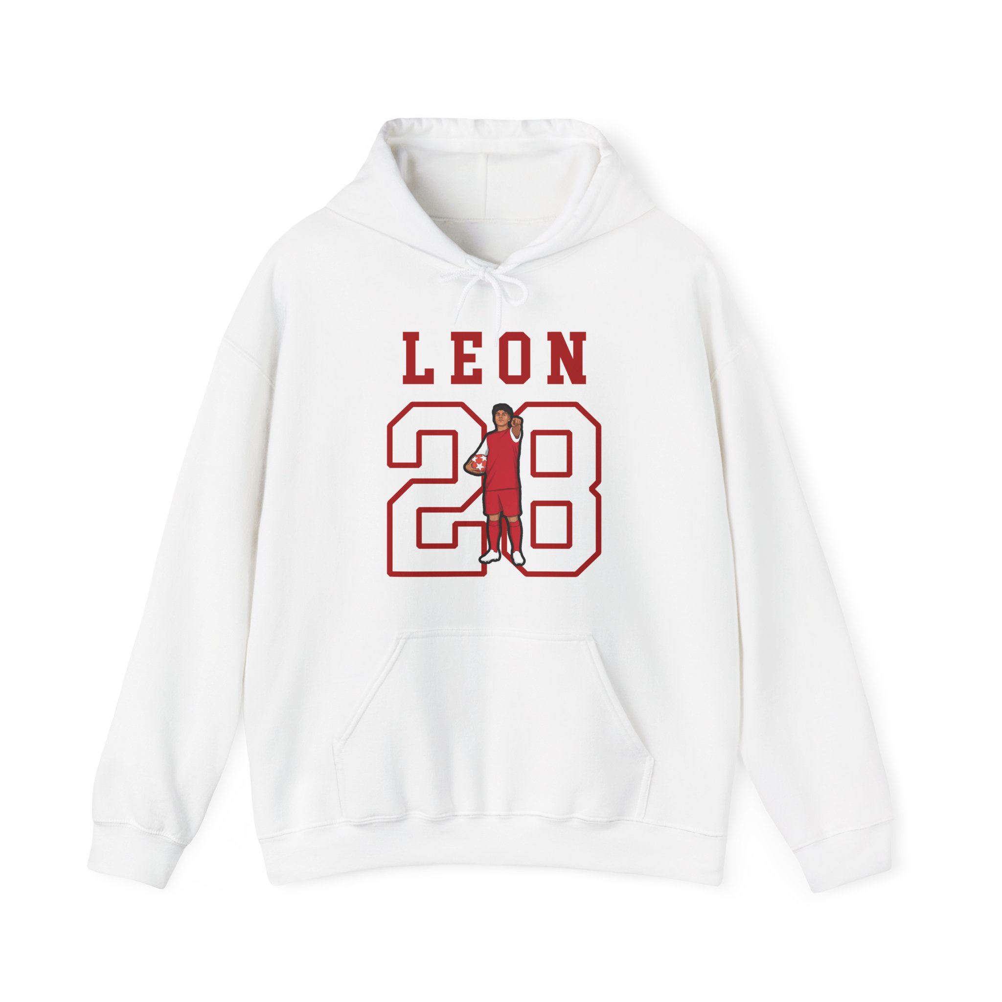 Hoodie — character_shirsey in White